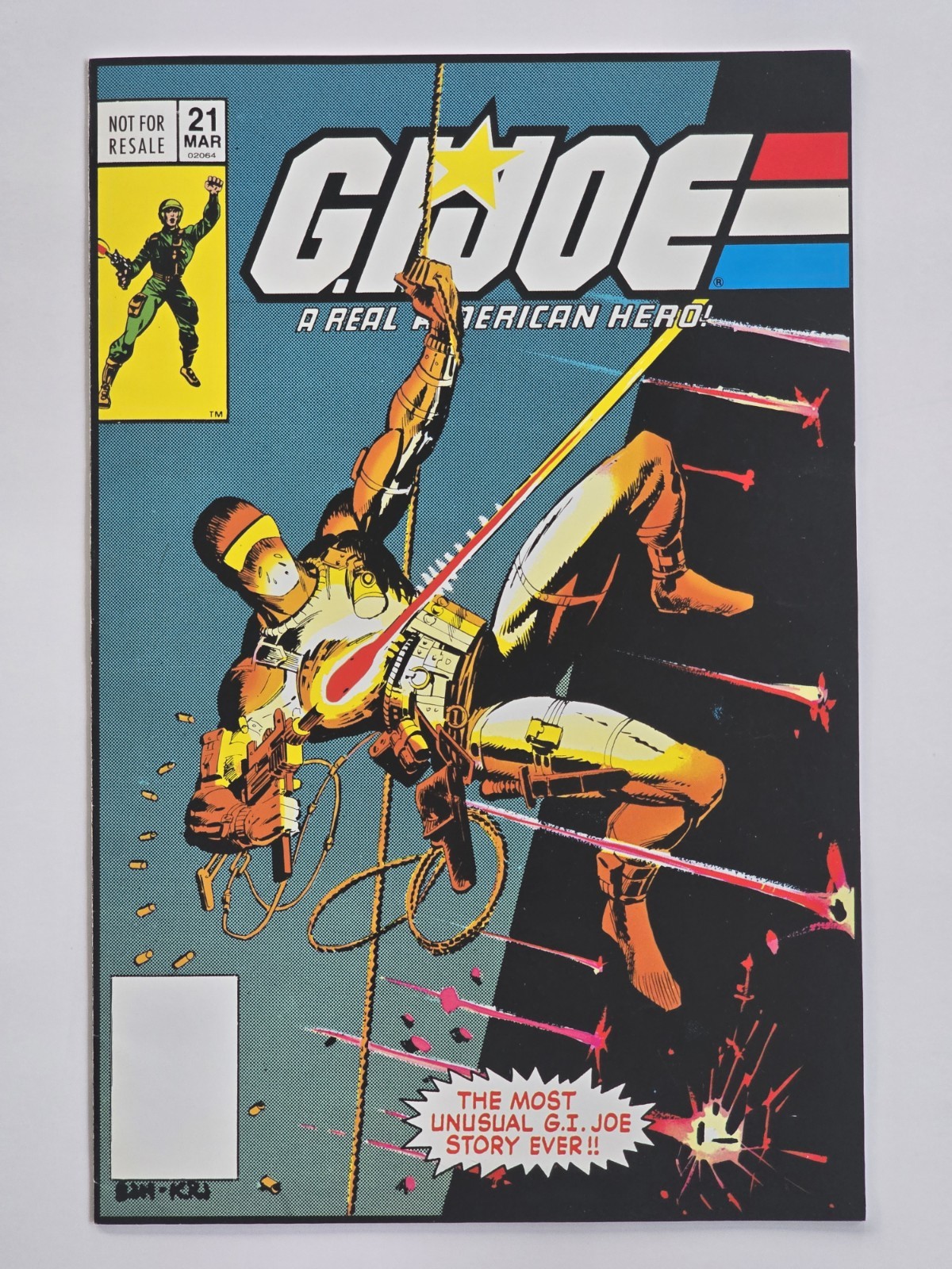 G.I. Joe A Real American Hero #21 (Marvel 2004) Hasbro Reprint Variant VF/NM