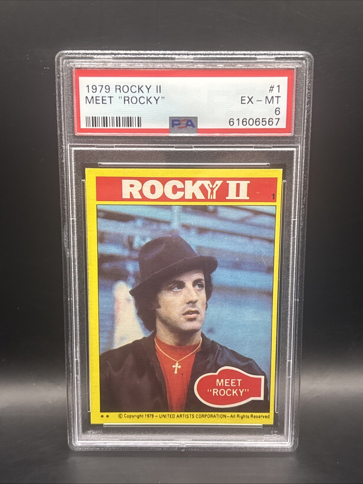 1979 Topps Rocky II # 1 Meet \