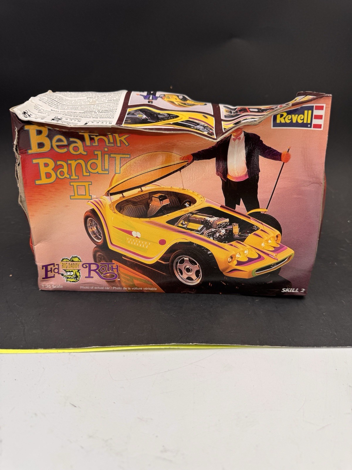Revell Beatnik Bandit II Ed Big Daddy Roth 1/25 Model Kit - Open Box 
