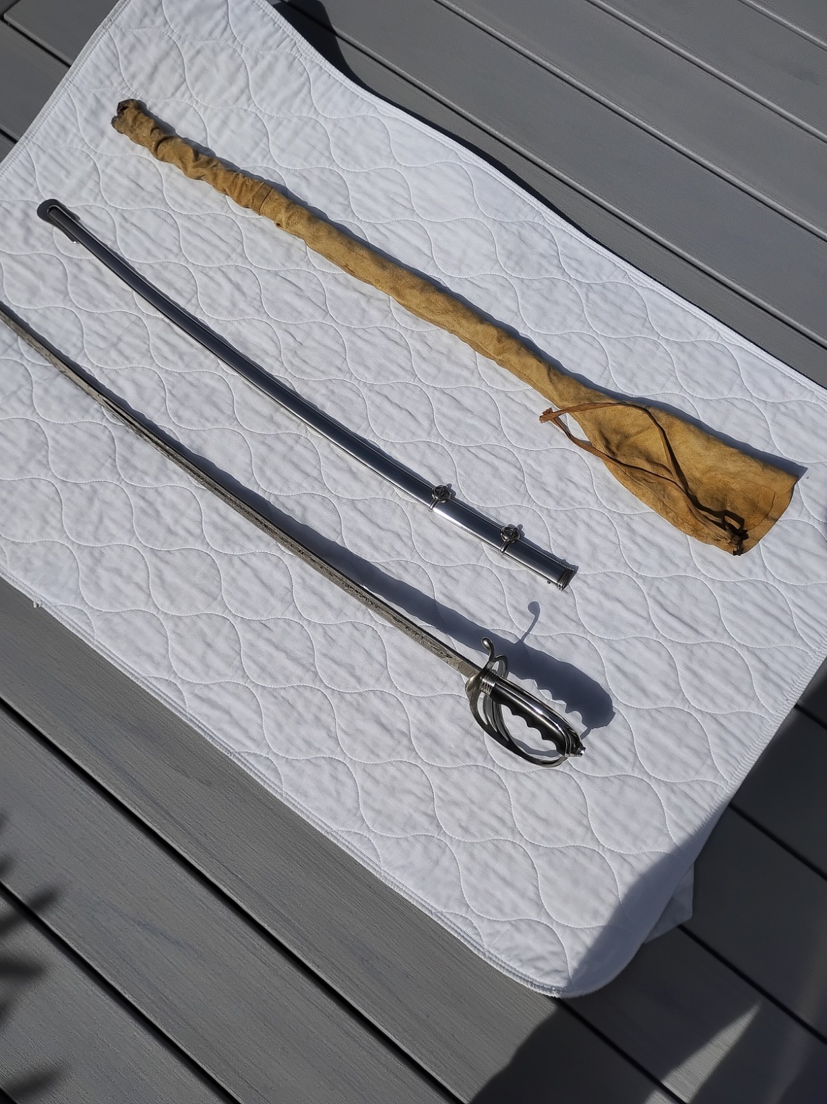 Early 20th Century Officers Presentation Sword By Horstmann Of Philadelphia, USA
