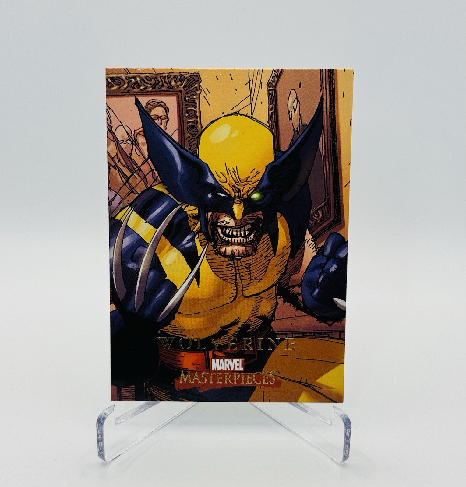Wolverine 2008 Upper Deck Marvel Masterpieces Set 2 #90 🟡🔵 X-Men Wolverine 2008 Upper Deck Marvel Masterpieces Set 2 #90 🟡🔵 X-Men