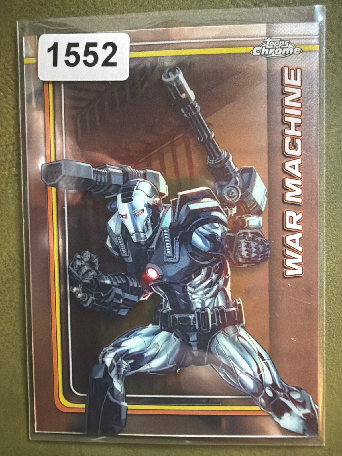 2026 Topps Chrome Marvel Comics #193 War Machine