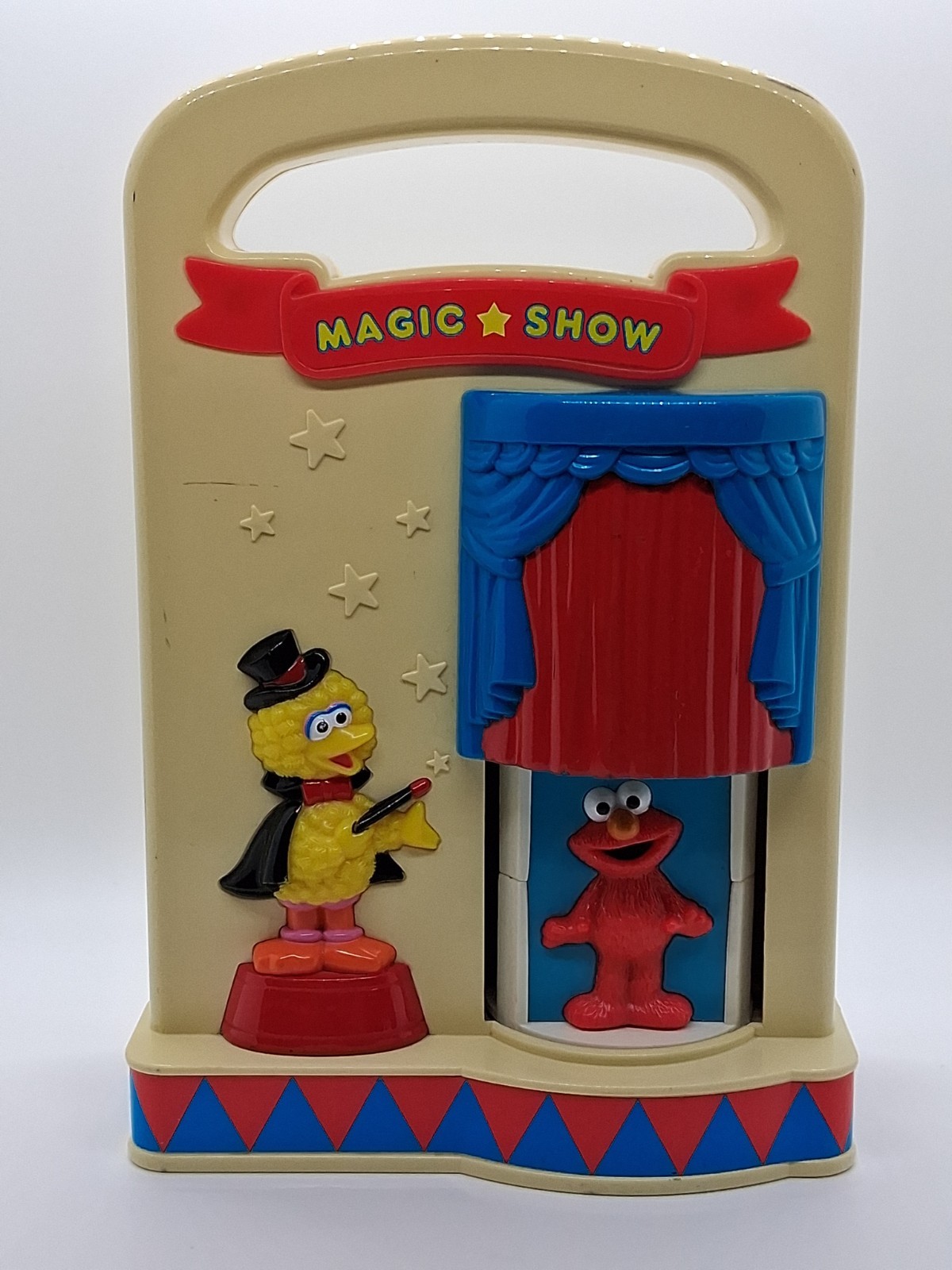 Vintage 1993 Tyco Sesame Street Magic Show Big Bird Cookie Monster Ernie Elmo 