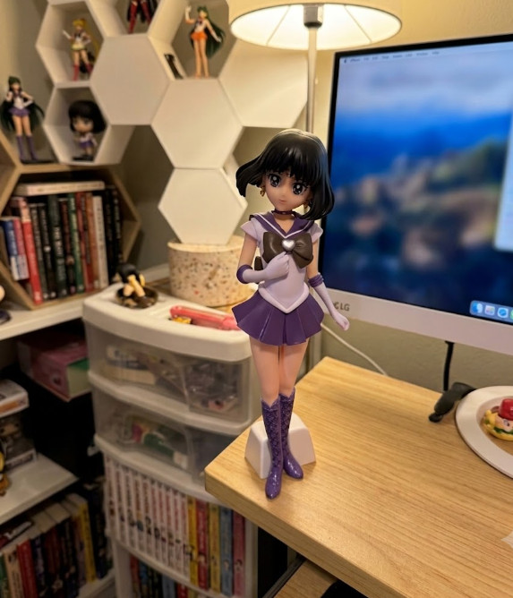 Sailor Moon Sailor Saturn Hotaru Tomoe 9 inch Action Figure Toy Model Decor