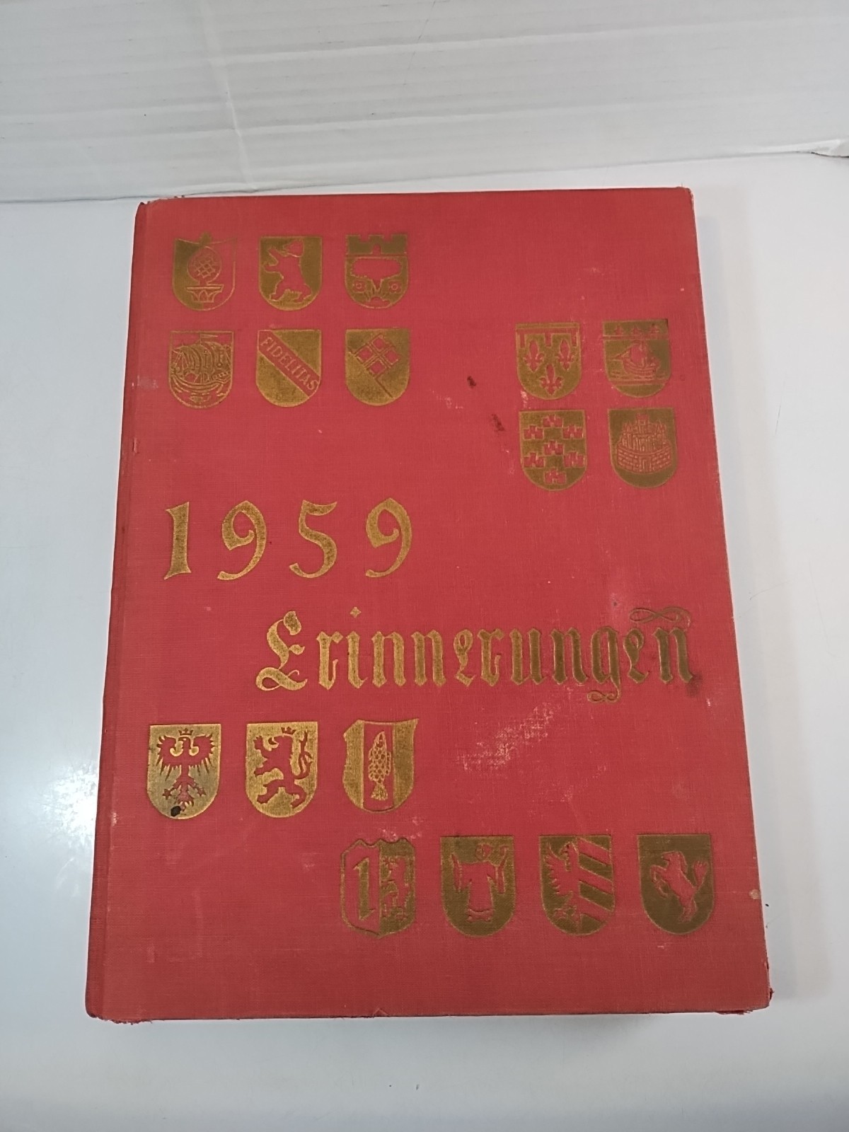 1959 American High Schools in Germany Yearbook Erinnerungen Vtg (Newt Gingrich)