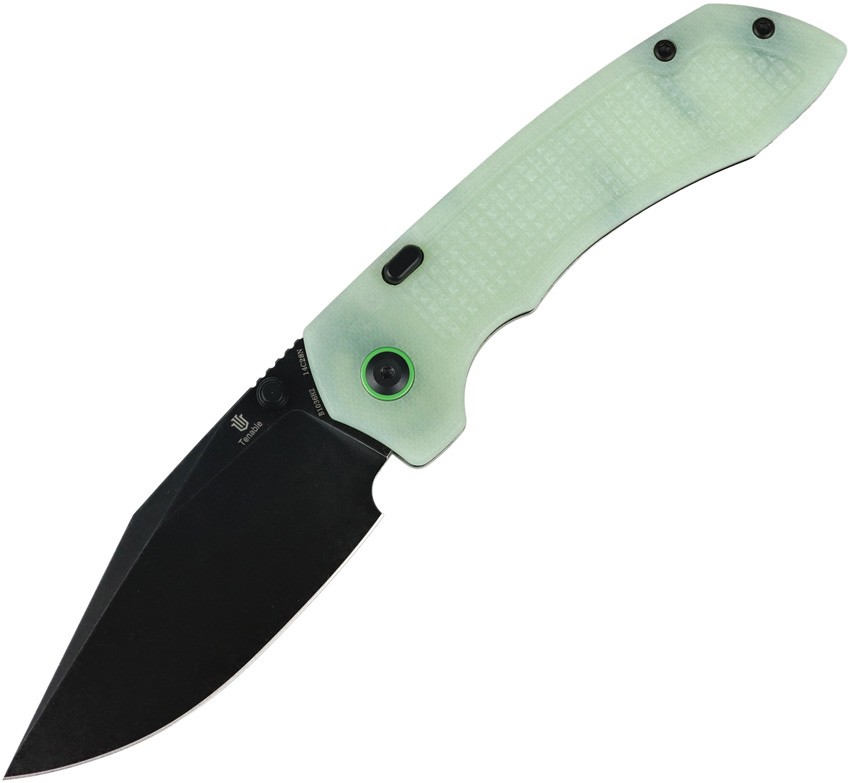 Tenable Knives Entity Glow In The Dark G10 Folding 14C28N Pocket Knife B1036H2