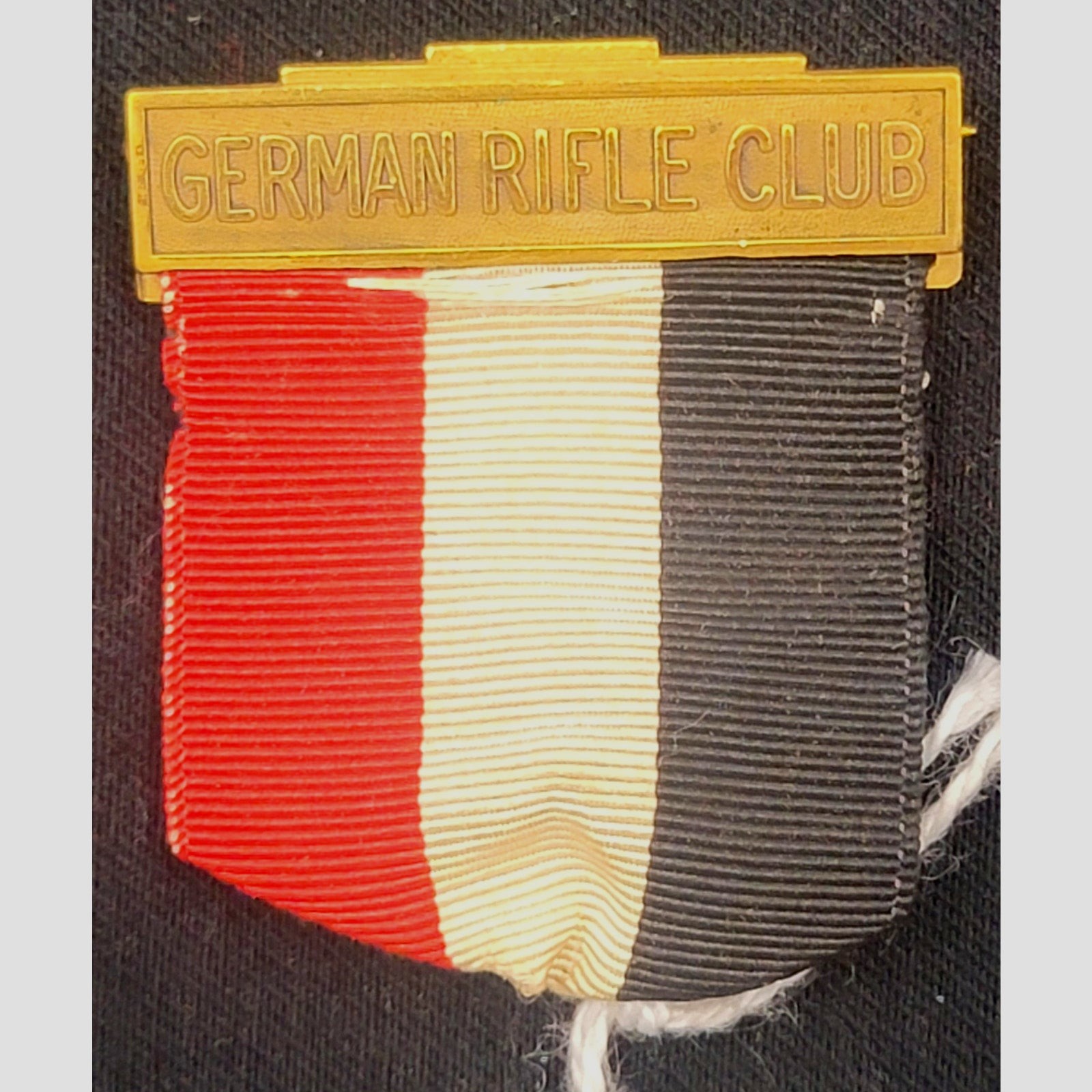 Vintage 1938 German Rifle Club Medal Cuyahoga Civilian Marksmen Assn Shooting