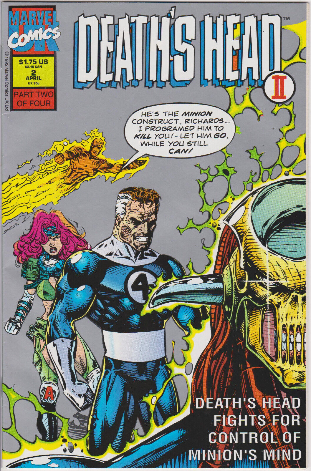 Death's Head II #2, Vol. 2 (1992) Marvel UK Imprint of Marvel Comics