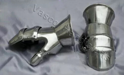 Combat Mitten Gauntlets SCA LARP steel gauntlets medieval gauntlets Gloves