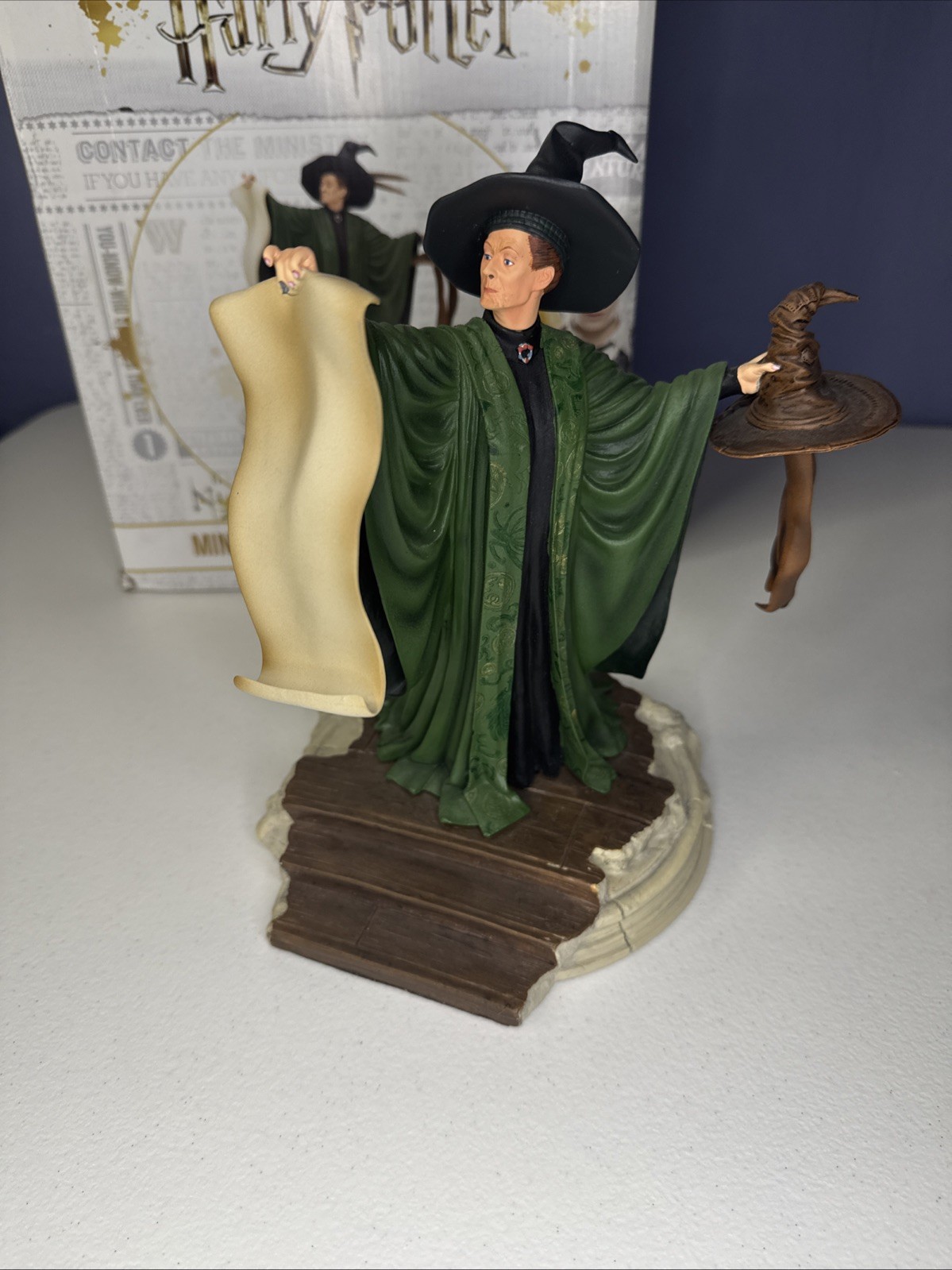 Enesco Wizarding World of Harry Potter Professor Minerva McGonagall Figurine Enesco Wizarding World of Harry Potter Professor Minerva McGonagall Figurine
