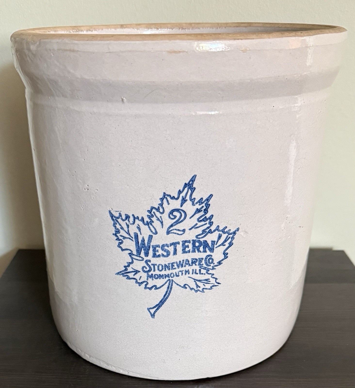 Western Stoneware Monmouth 2 Gallon Crock