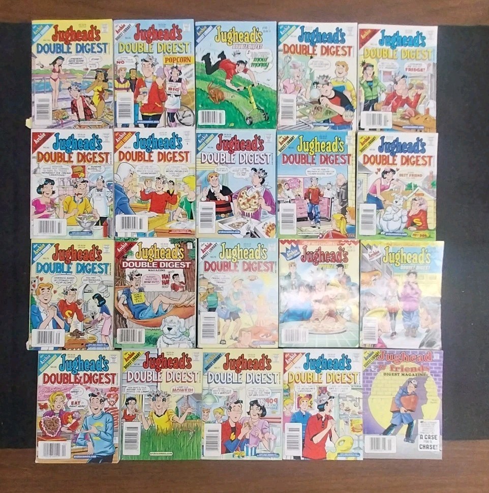 Vintage Jugheads Double Digest Archie Double Digest Lot Of 20 Vintage Jugheads Double Digest Archie Double Digest Lot Of 20