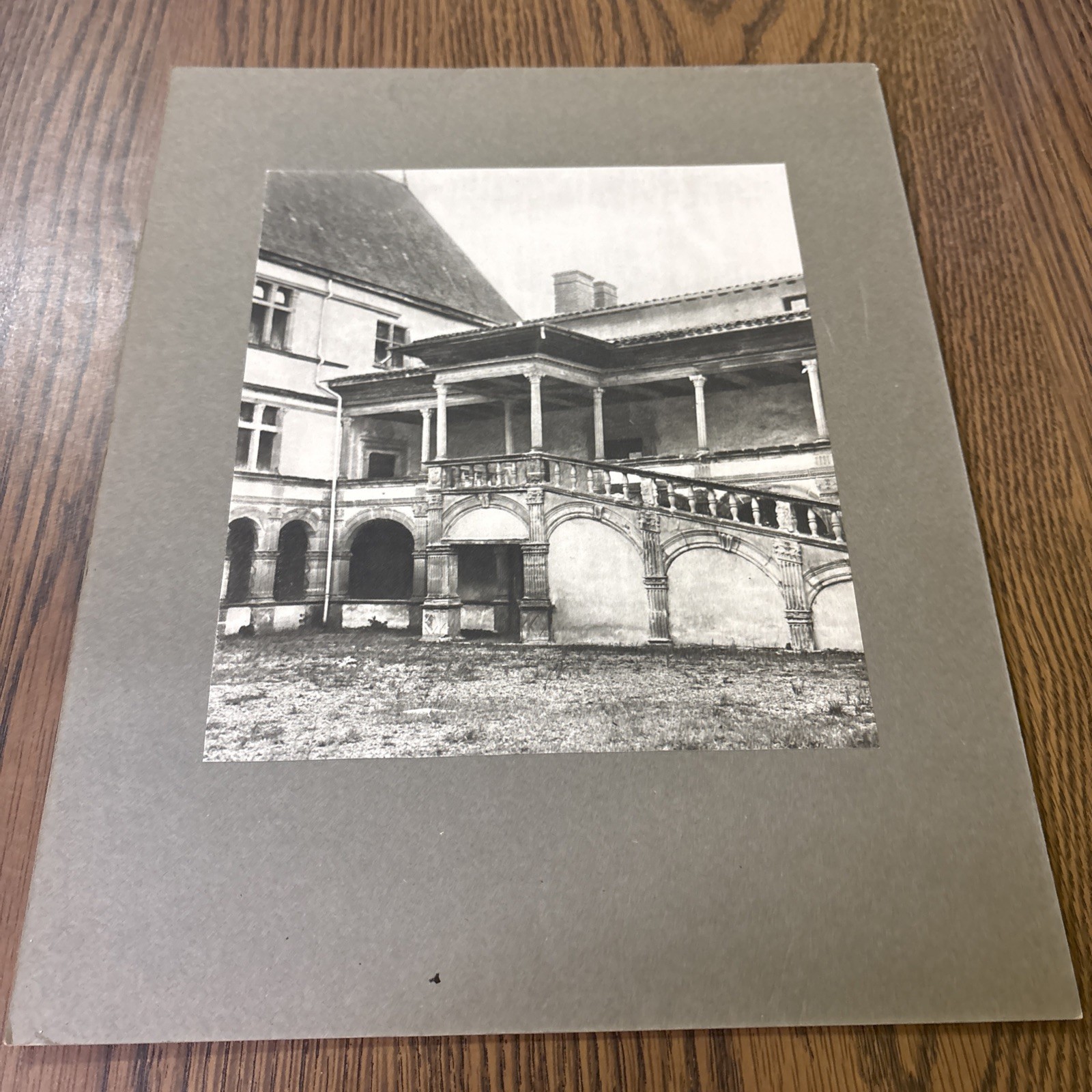 La Bastie D’Urfe Chateau Vintage French Architecture Photo Ramp Loggia & Gallery