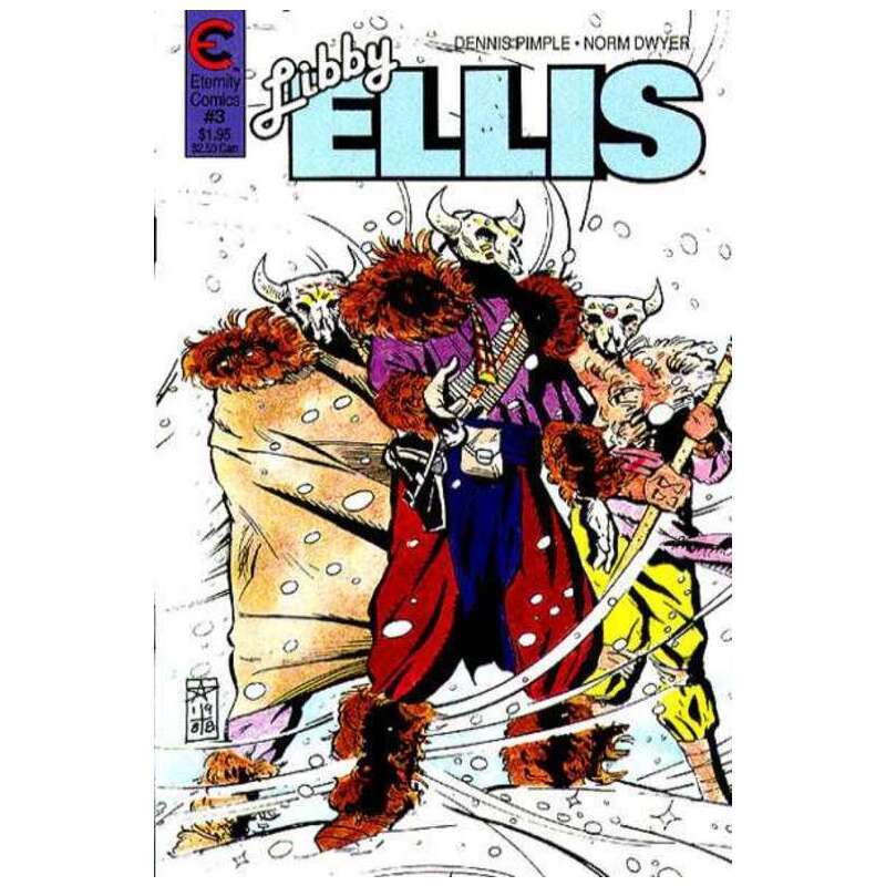 Libby Ellis (1988 series) #3 in Very Fine condition. Eternity comics [f,