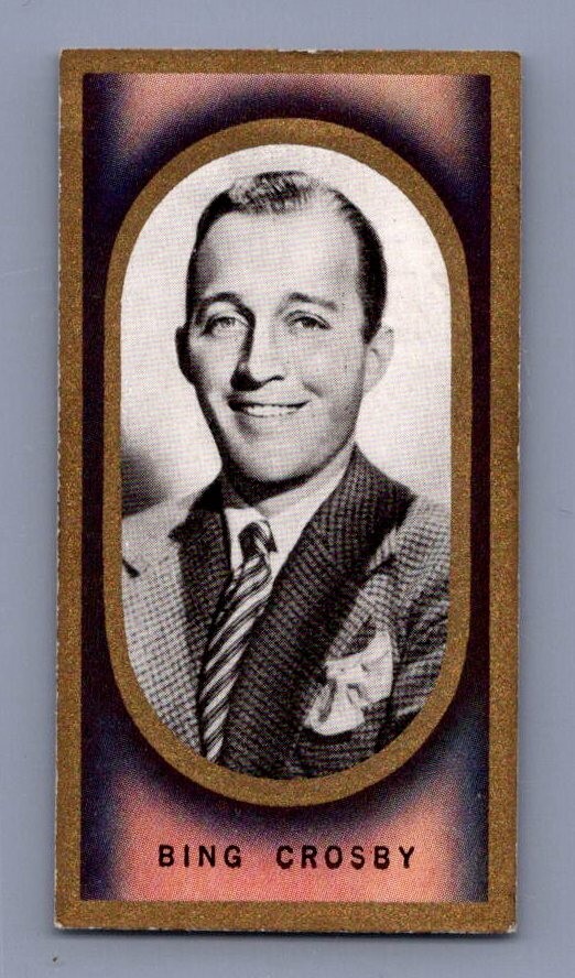Bing Crosby 1938 Carreras Film Favourites Tobacco Trading Card #29 EX Vintage