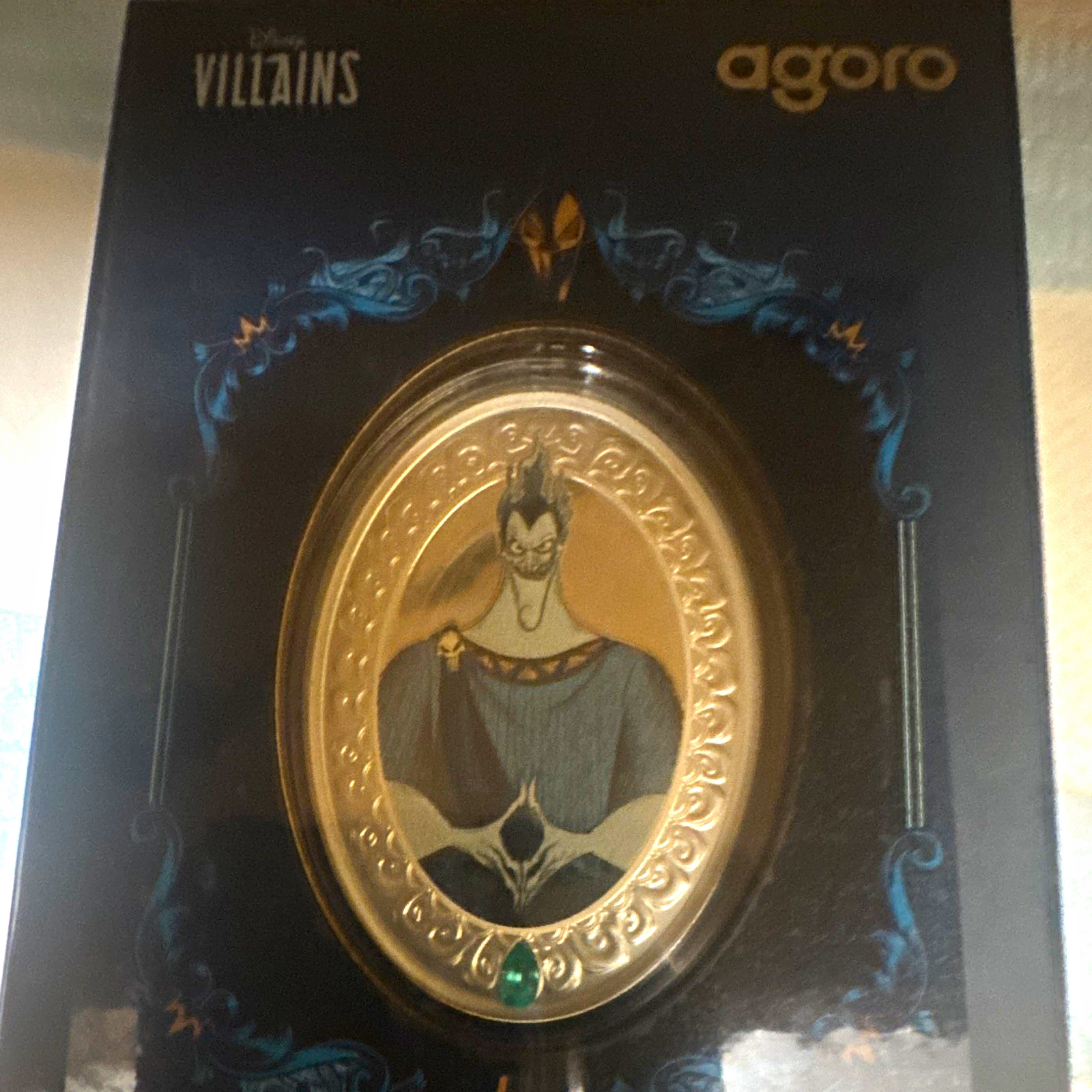 Agoro Disney Villains Hades 2025 1 oz .999 Silver Collectible Coin