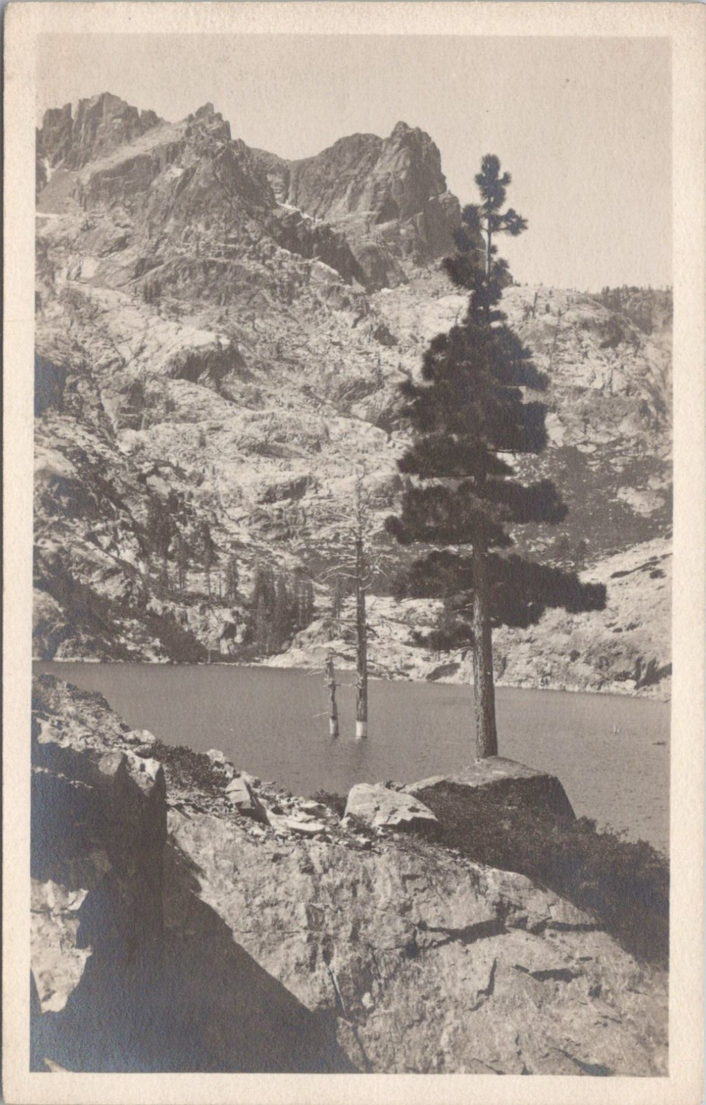 RPPC Bear Lake California View of Mountains & Lake Western Pacific Railroad 1910