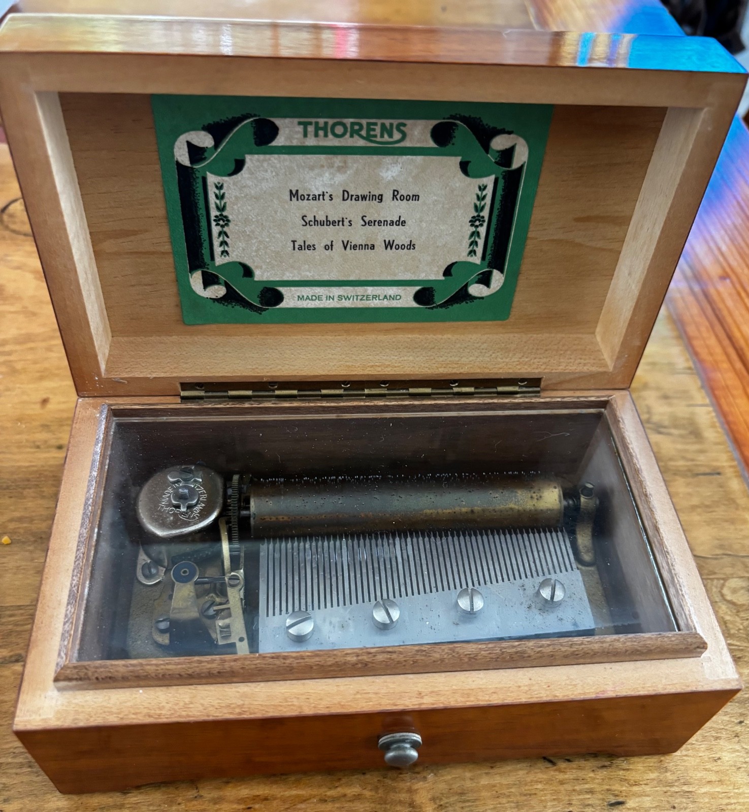 Vintage Thorens Music Box