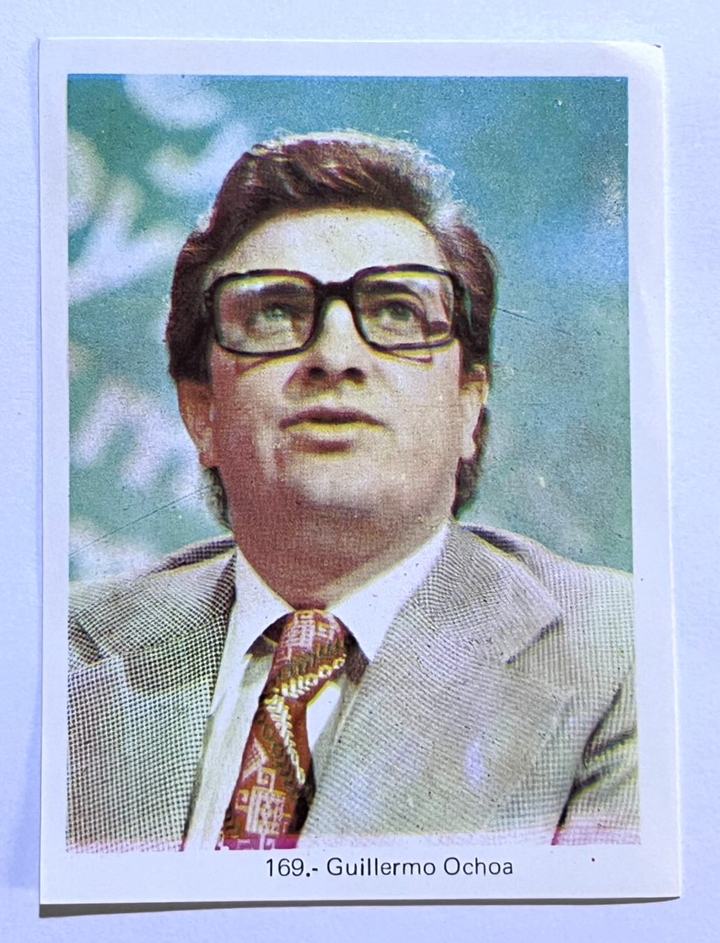 1973 FOTORAMA TV & Movie Stars Cromo #169 GUILLERMO OCHOA Mexico Vintage 1973 FOTORAMA TV & Movie Stars Cromo #169 GUILLERMO OCHOA Mexico Vintage