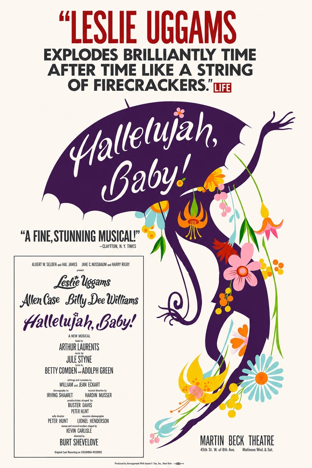 Hallelujah, Baby Musical Poster 🎭 - 24x36” - Premium Matte Paper 200gsm