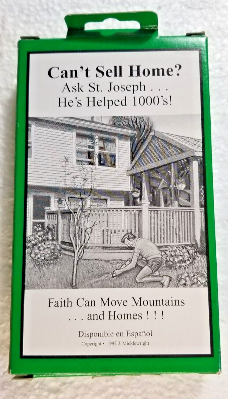 Saint Joseph's Home Sale Practice Kit Authentic Made in USA Religious New