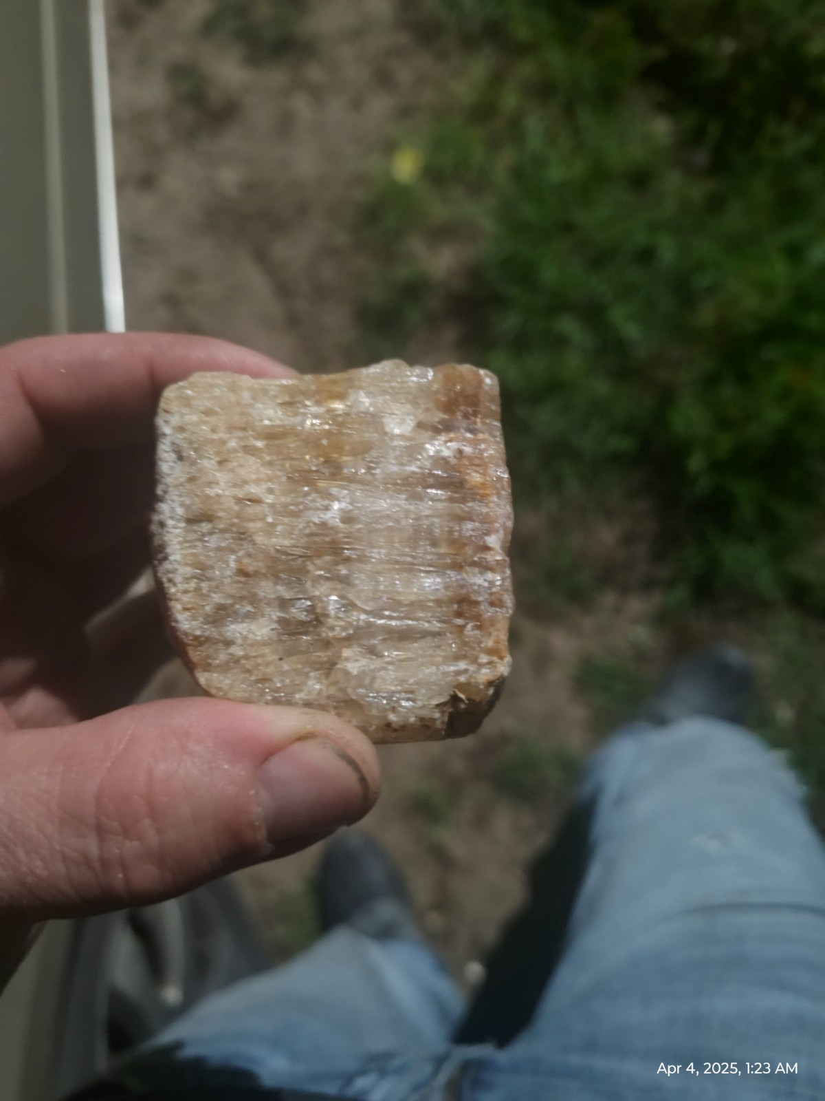 102Ct Natural Amber Calcite Quartz Crystal Honey Cluster Rough Specimen YGF629