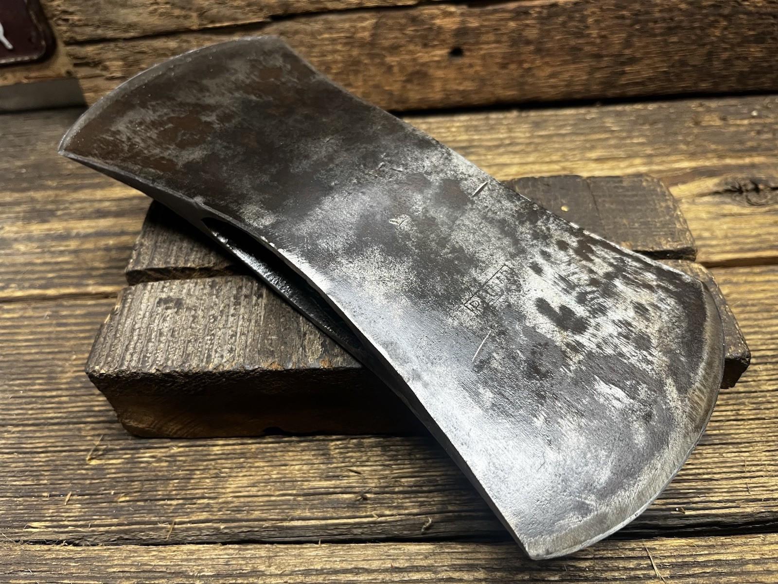 Vintage Plumb Double Bit Axe Head 3 lb 9 oz - Clean & Sharp