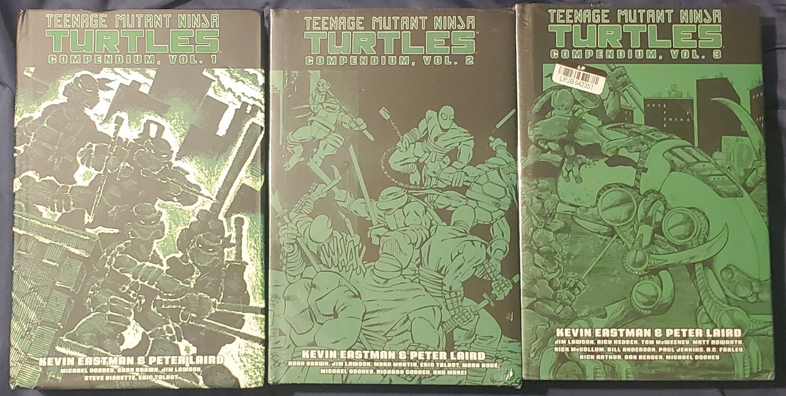 Teenage Mutant Ninja Turtles Mirage Eastman and Laird Compendium Vol. 1 2 3 Lot