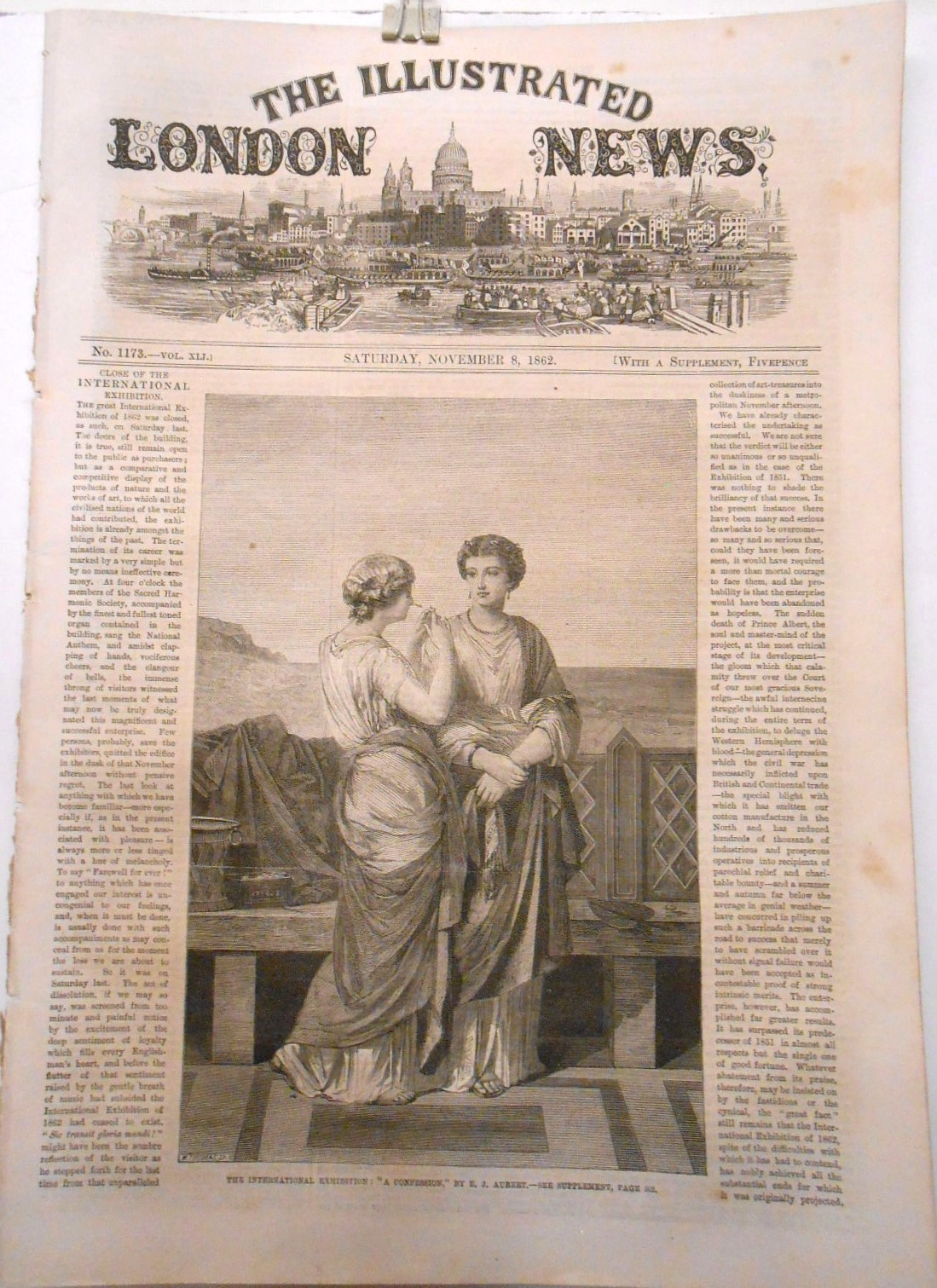 Newspaper - U.S. Civil War Corinth, Mississippi -Oil Springs @Tarr Farm PA 1862