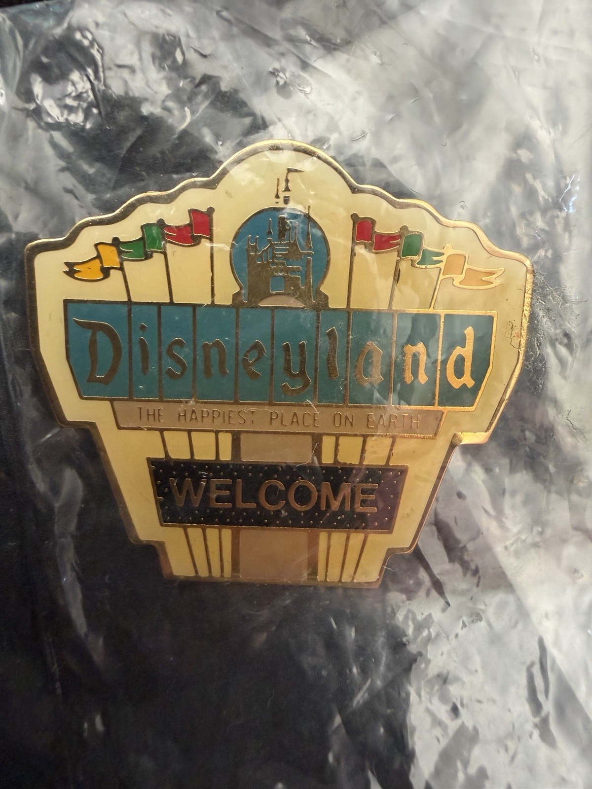 Disney Disneyland Marquee VINTAGE 1991 Welcome Disney Disneyland Marquee VINTAGE 1991 Welcome