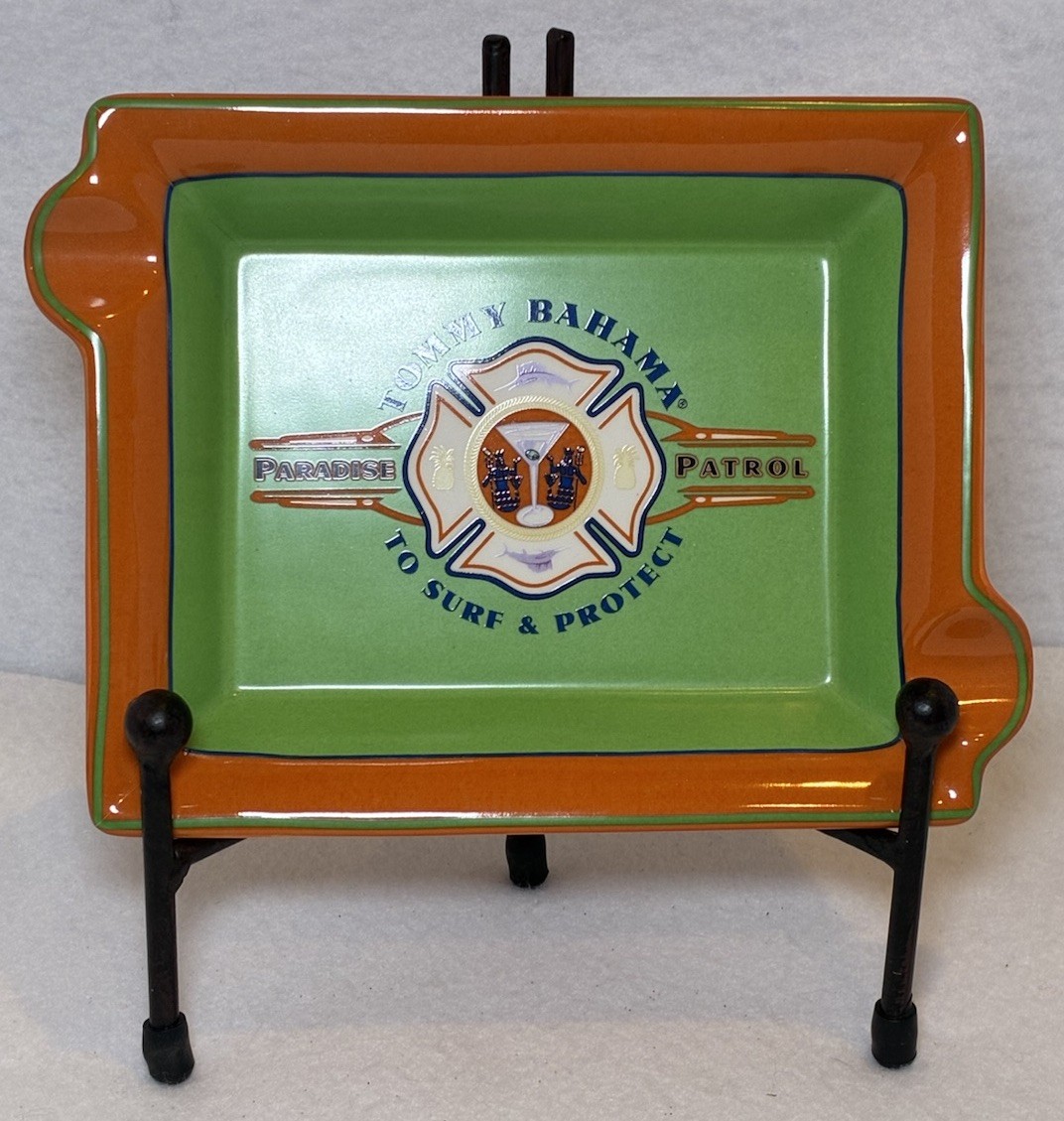 NEW Tommy Bahama TO SURF AND PROTECT Collectible Cigar Ashtray Paradise Patrol