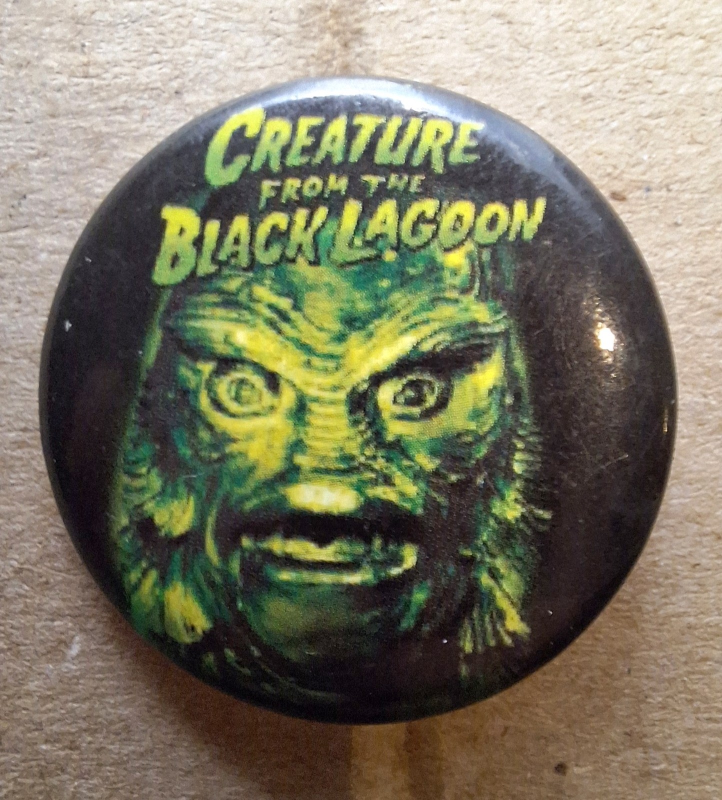 Universal Monsters movie, Creature from the Black Lagoon Button Pinback