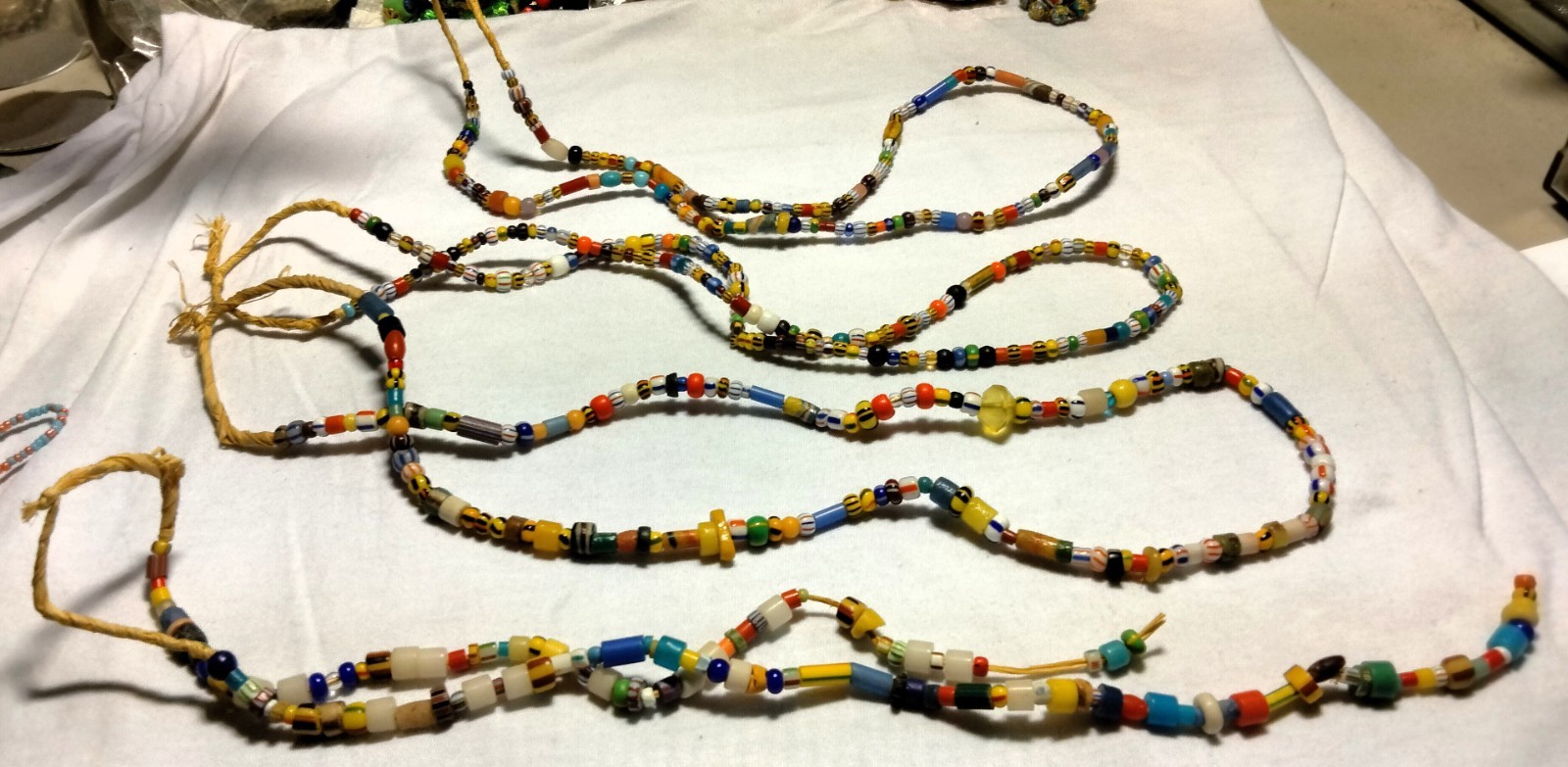 Antique Venetian Fancy Glass Trade Beads
