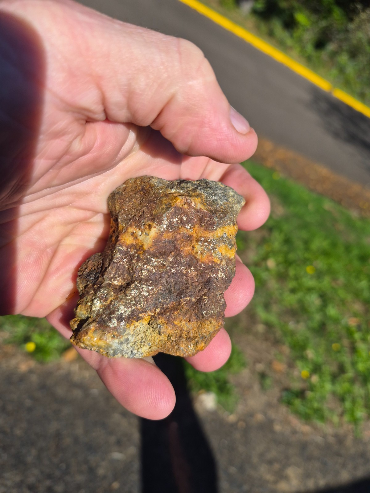 Desert Finds-Copper, Gold & Silver Ore::O20