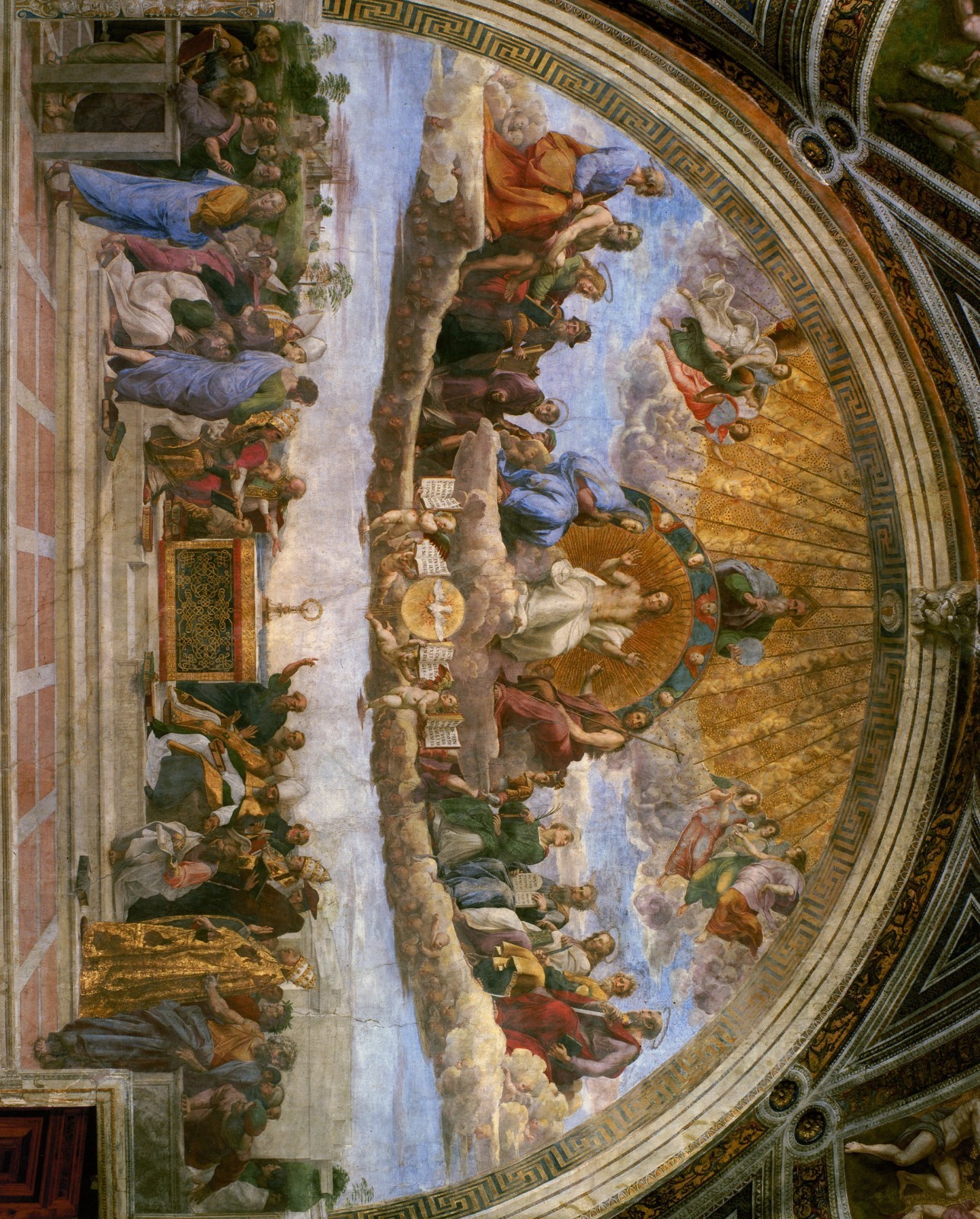 Catholic print picture- ADORATION OF THE EUCHARIST - 8\