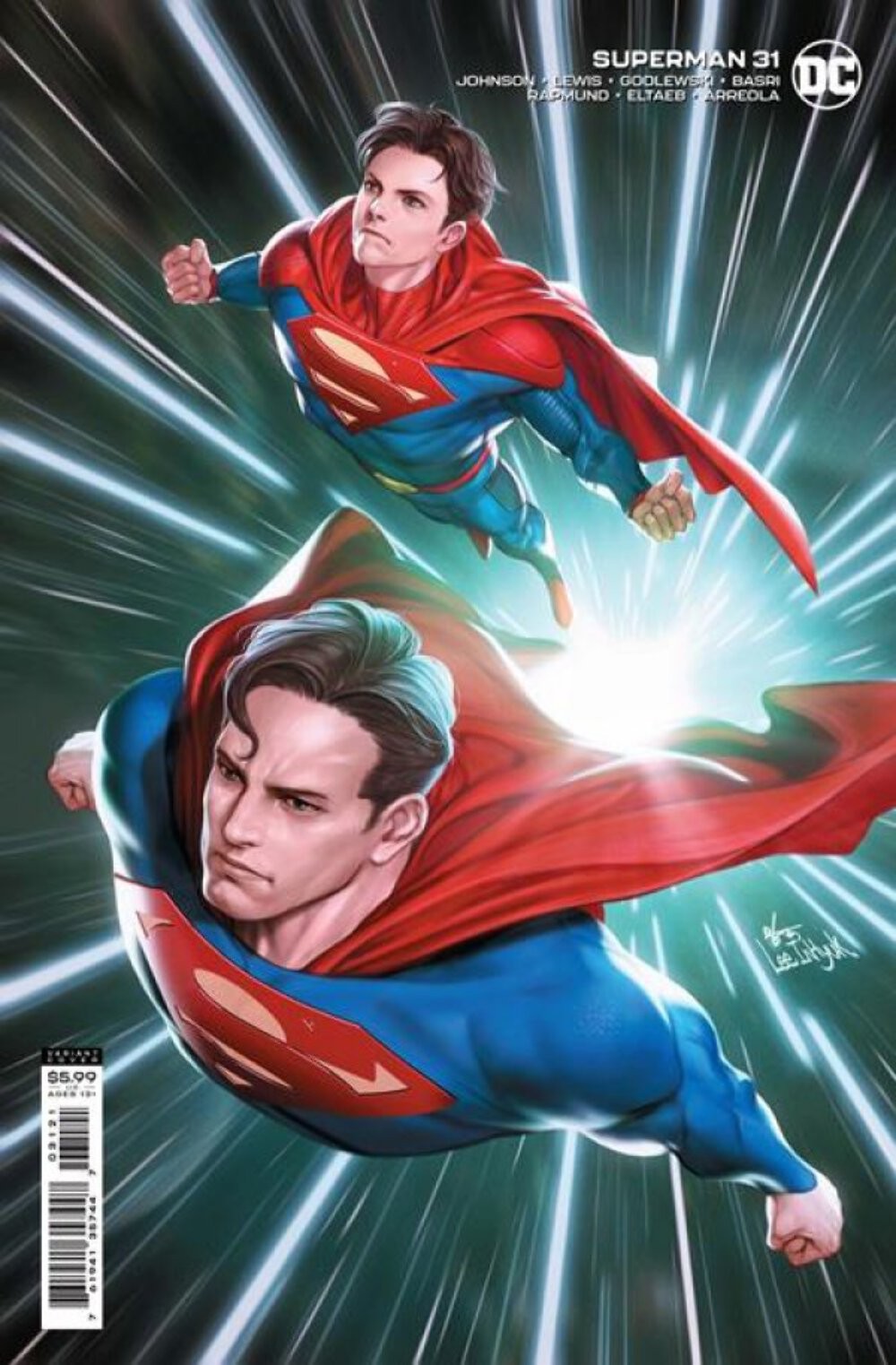 Superman #31 Cvr B Lee Cardstock Var