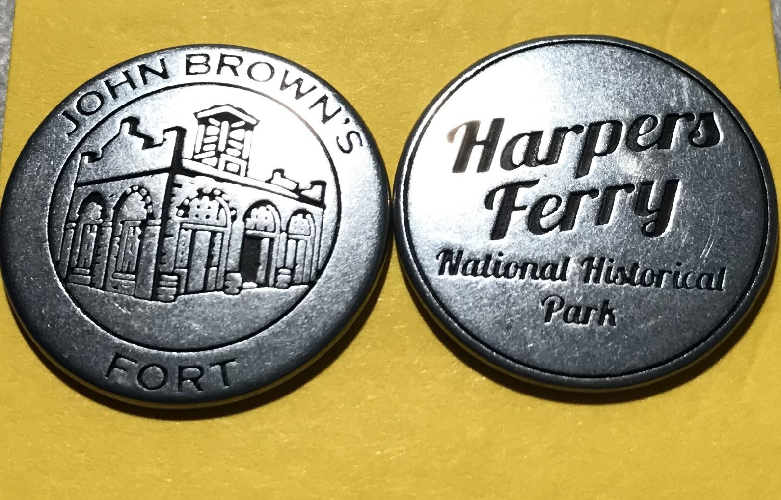 New Listing Harper's Ferry NHP John Brown's Fort Token