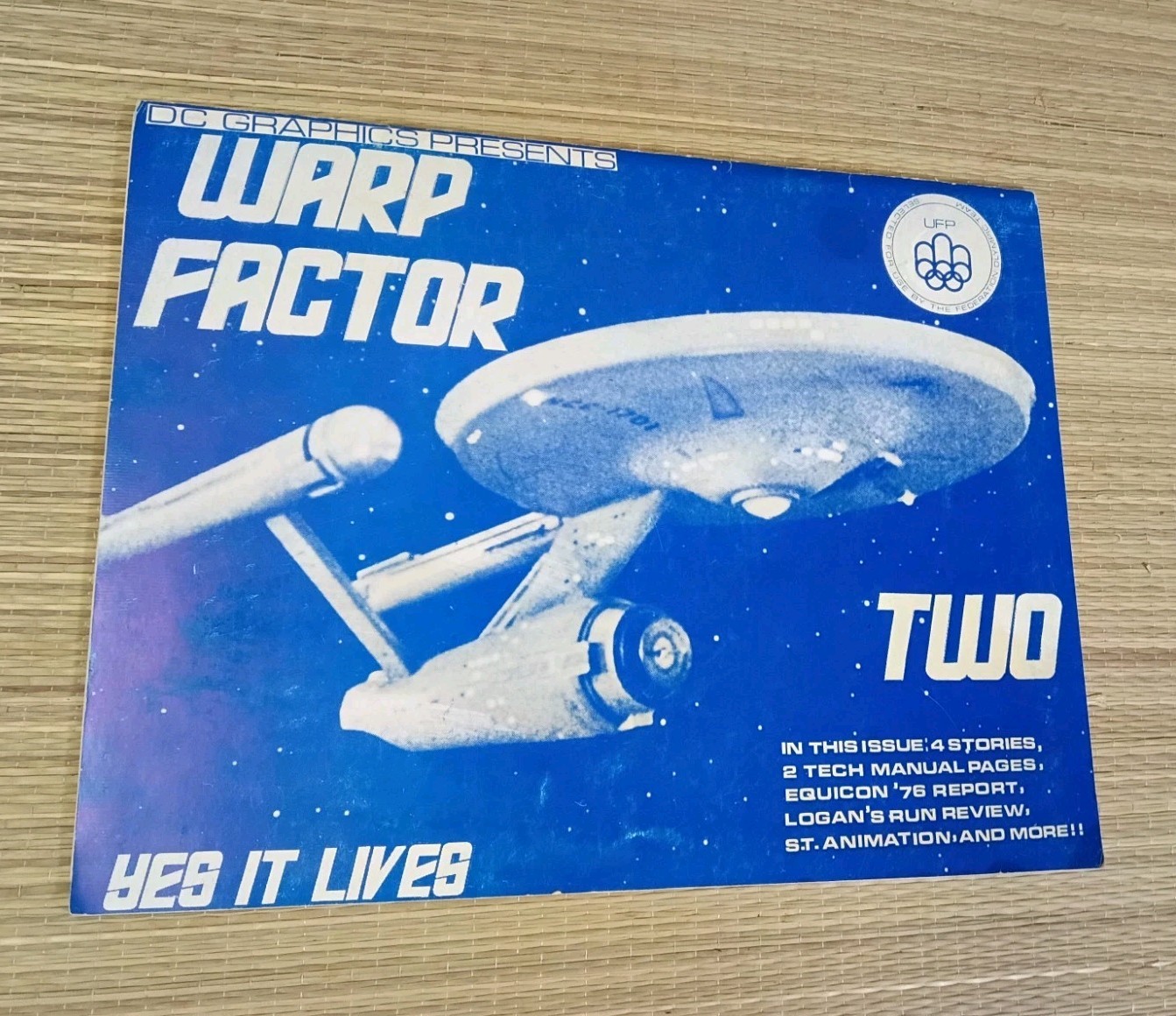 Vintage Star Trek TOS Fanzine \