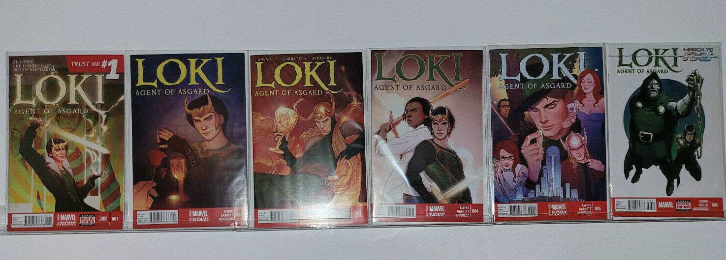 Loki Agent Of Asgard 1-11 2 8 Full Run Set Marvel Comic Ewing Sylvie Lady Loki