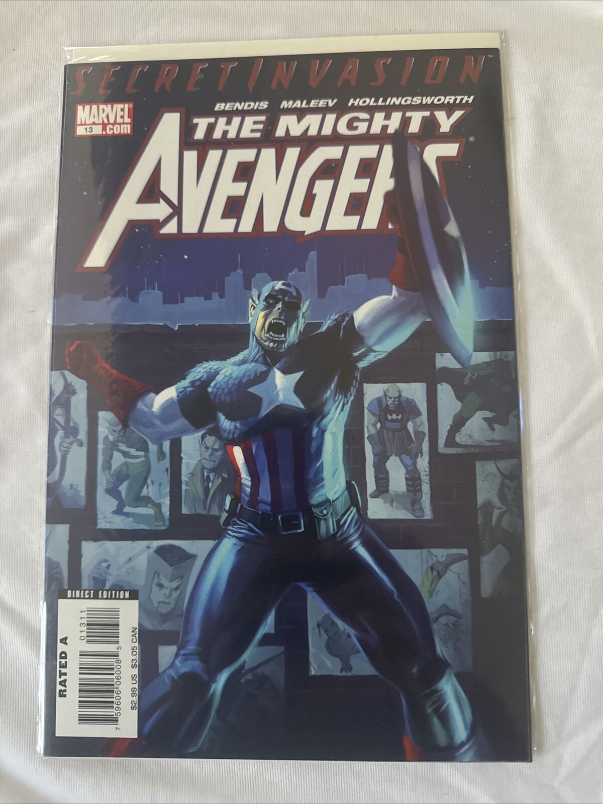 The Mighty Avengers #13 (2008) “Secret Invasion” Crossover