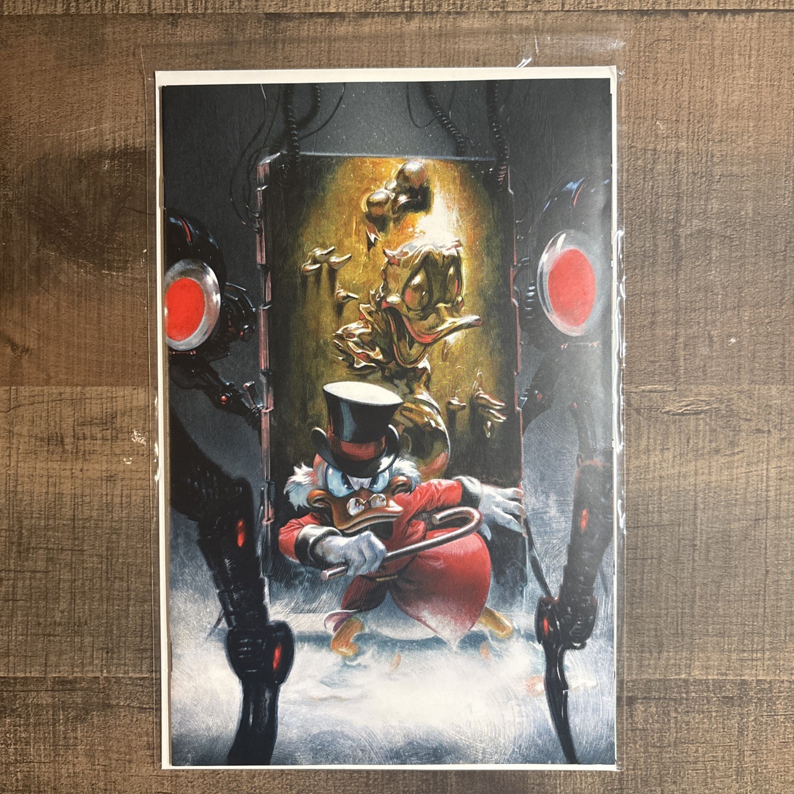 Uncle Scrooge: Earth's Mightiest Duck #1 1:100 Dell'Otto Virgin Variant Uncle Scrooge: Earth's Mightiest Duck #1 1:100 Dell'Otto Virgin Variant