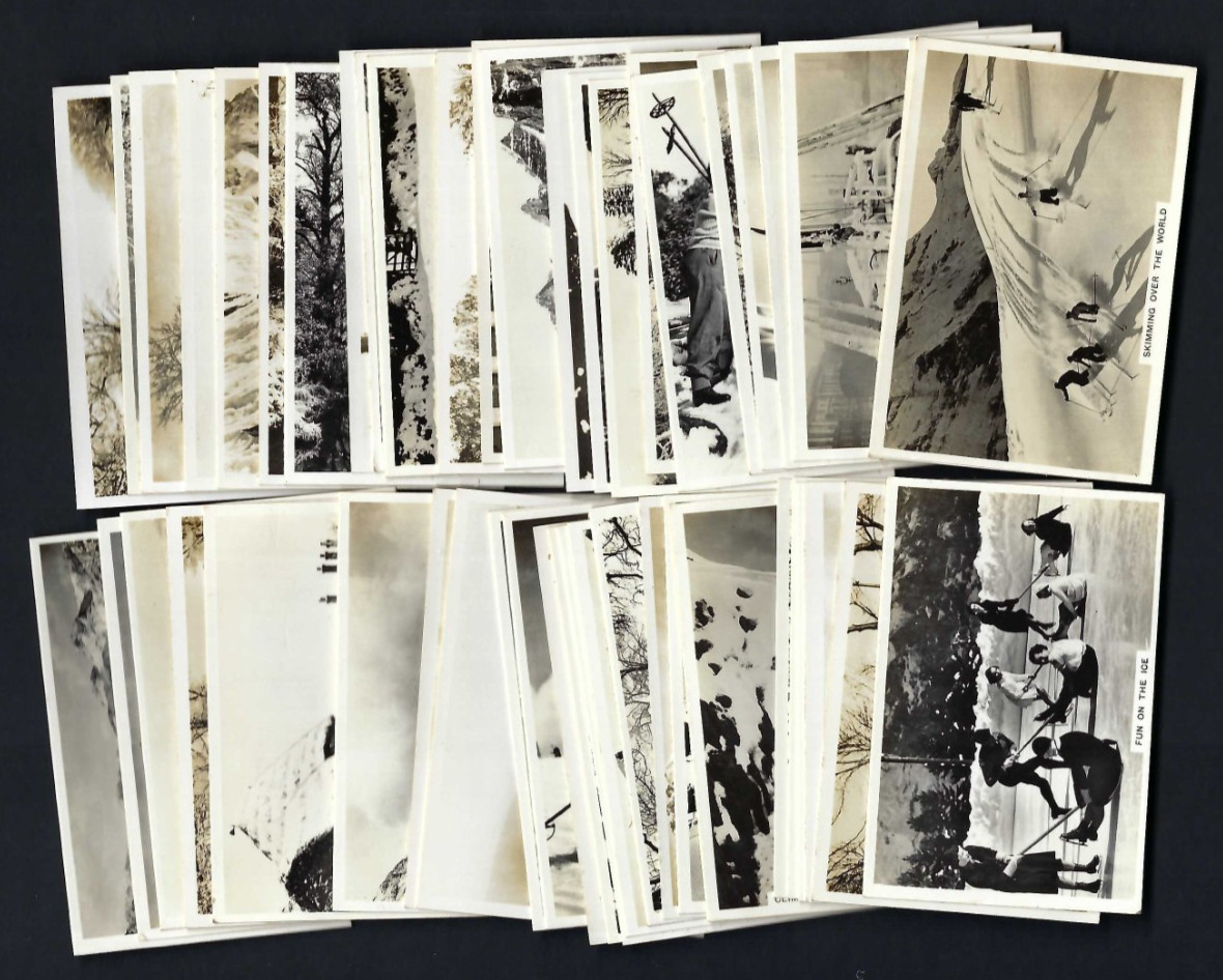 PATTREIOUEX (OTHER) - WINTER SCENES - FULL SET OF 48 CARDS