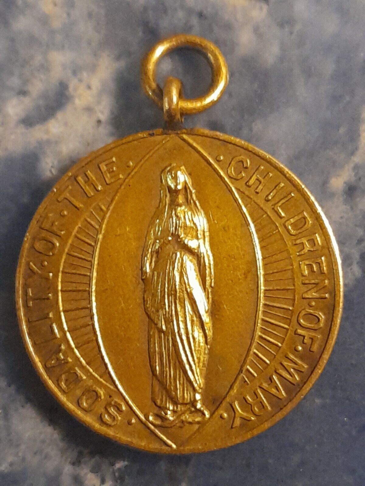 Vintage Mount Saint Joseph chestnut hill Sodality of the Children of Mary Medal 