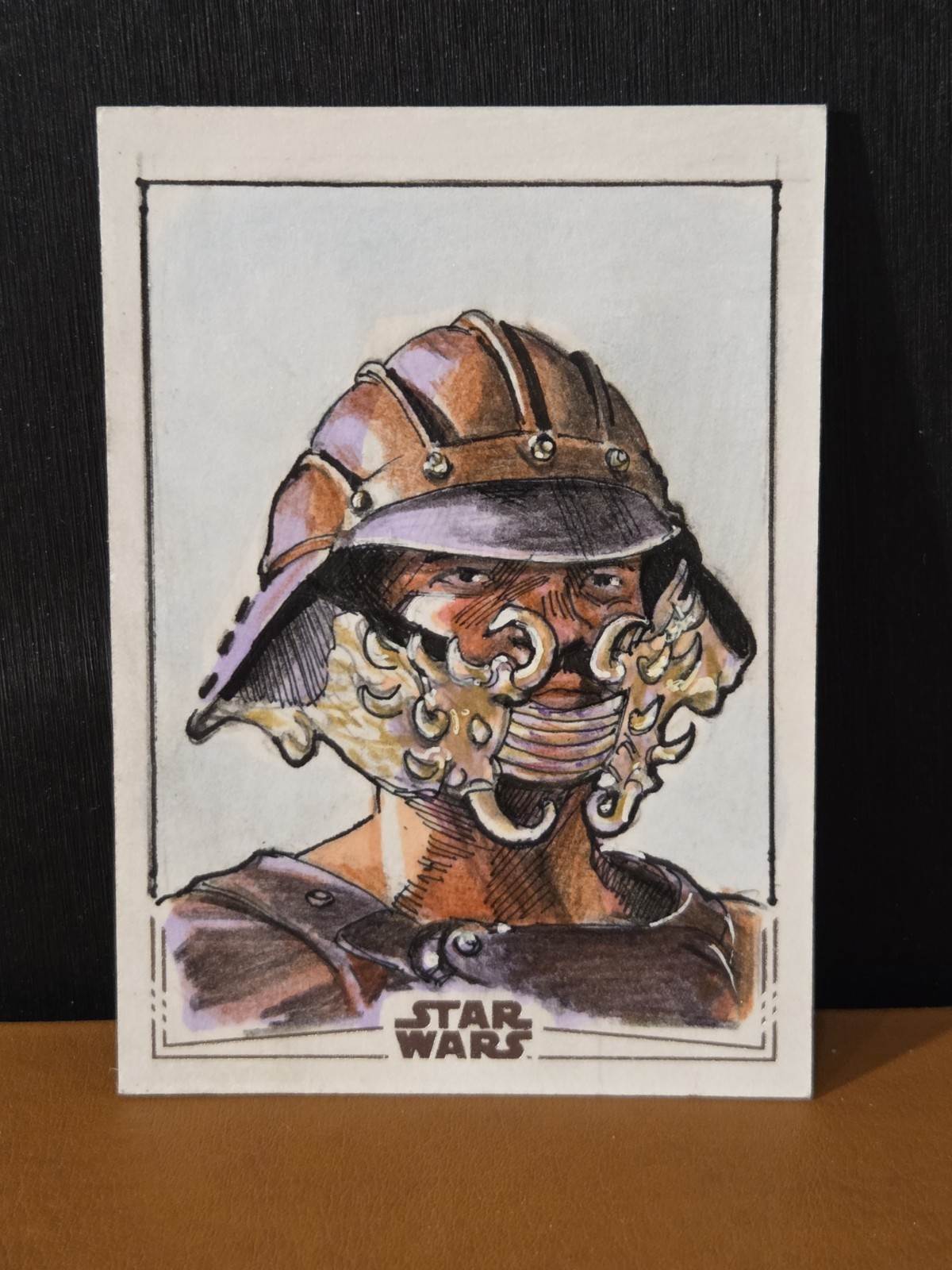 2026 Topps Chrome Star Wars Sketch Card Lando Calrissian 1/1 BnFer Return Jedi