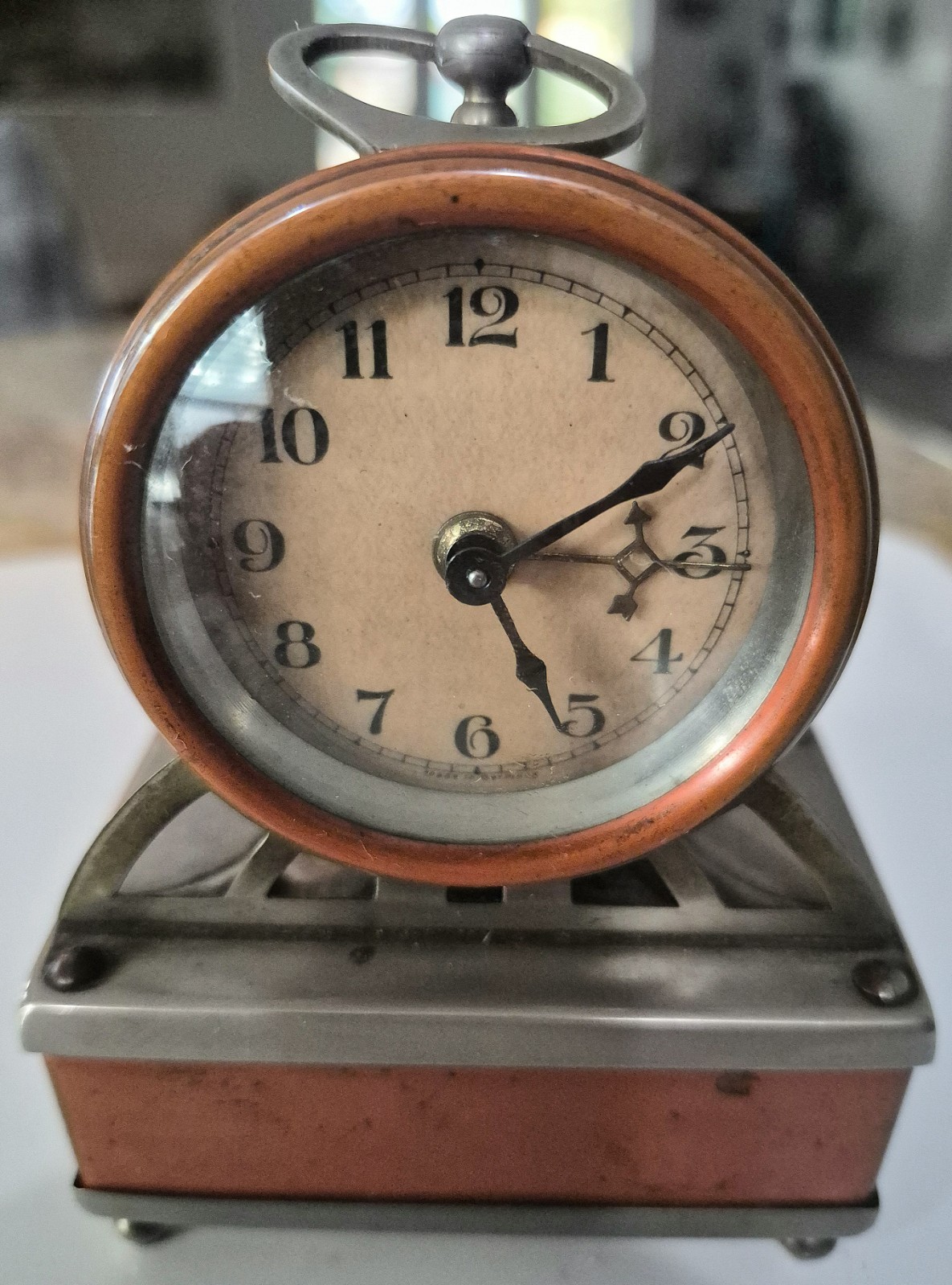 Friedrich Mauthe Music Box/Alarm Clock Combo, Both Work Great 1920's-1930's