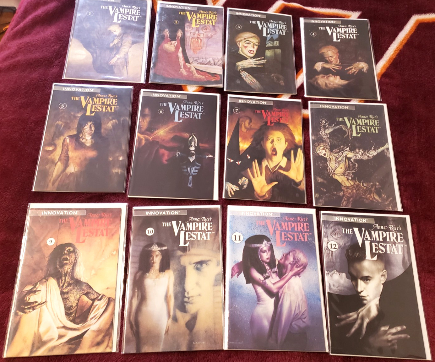 Anne Rice's The Vampire Lestat 1-12 2 3 4 5 6 7 8 9 10 11 Complete run set lot