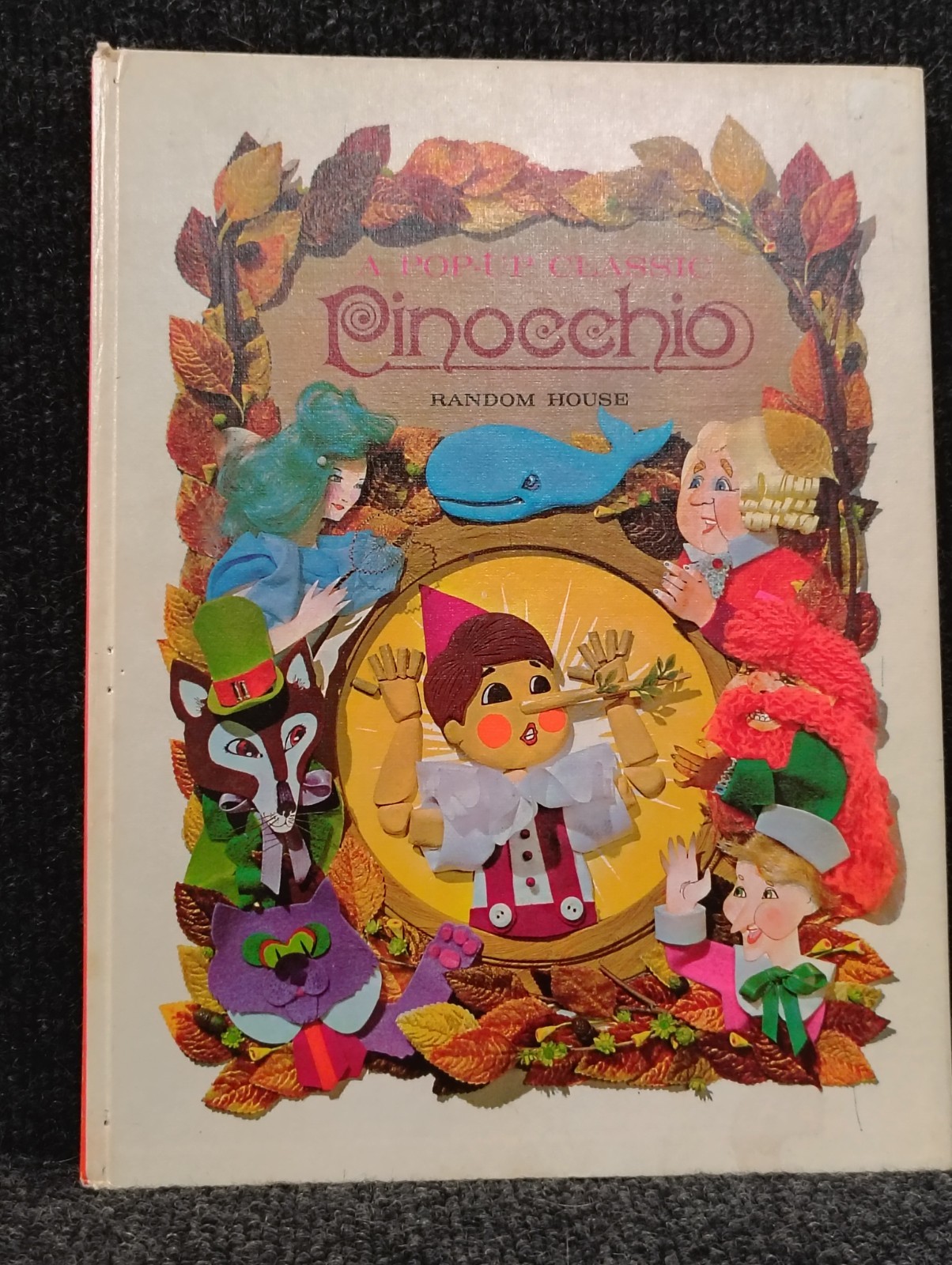 A Pop Up Classic Pinocchio Book Random House Children\'s Hardcover Vintage