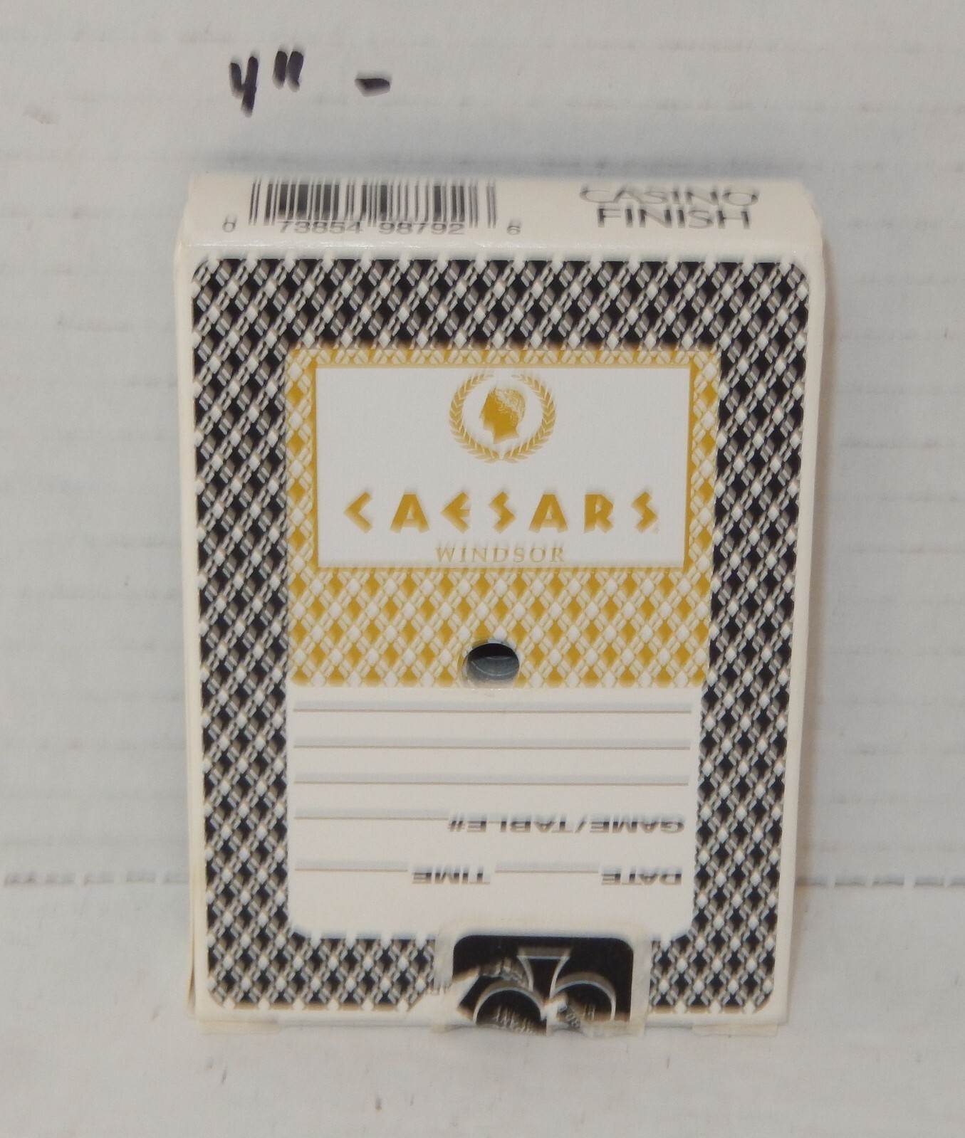 Vintage Caesars Windsor Casino Deck of Playing Cards