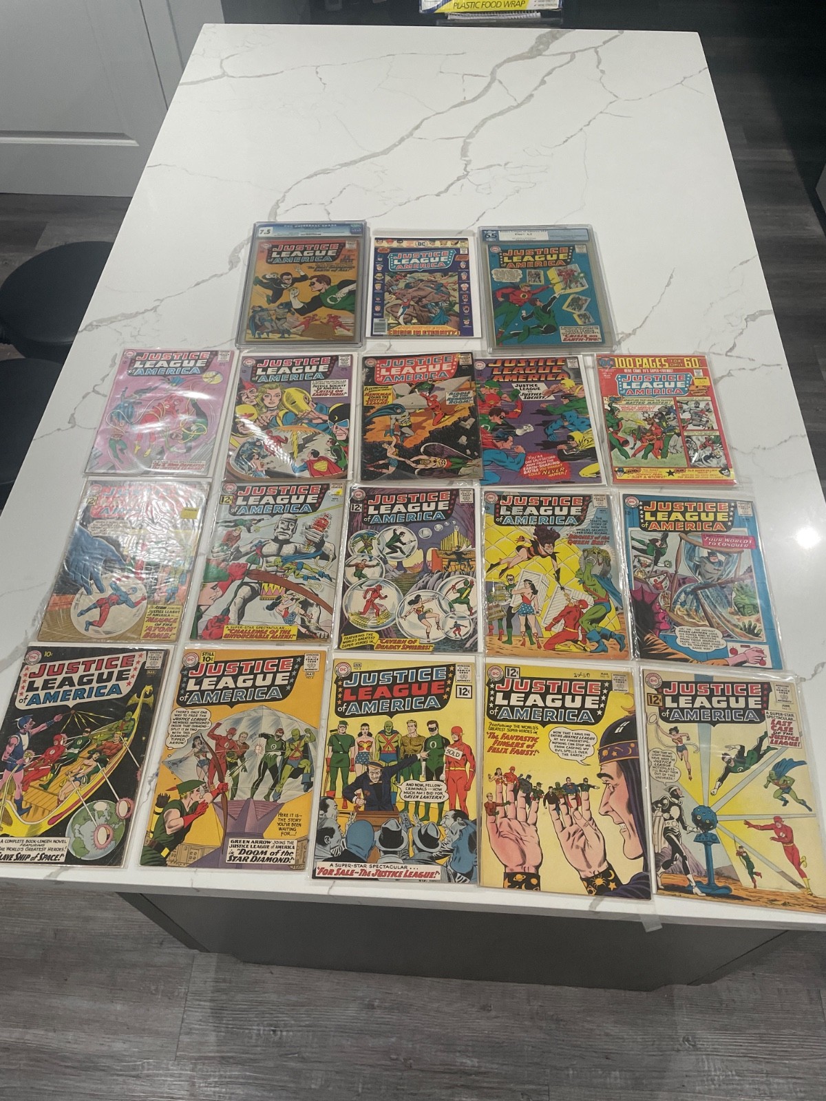 justice league of america lot (18) books