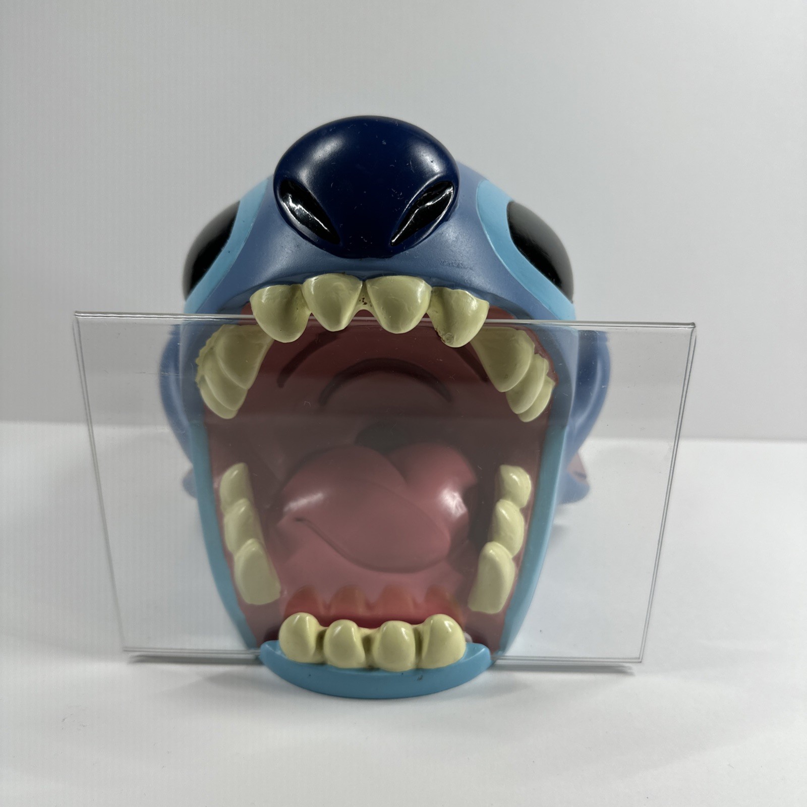 Disney Lilo & Stitch Open Mouth Peek Picture Frame 4x6 3-D great condition 